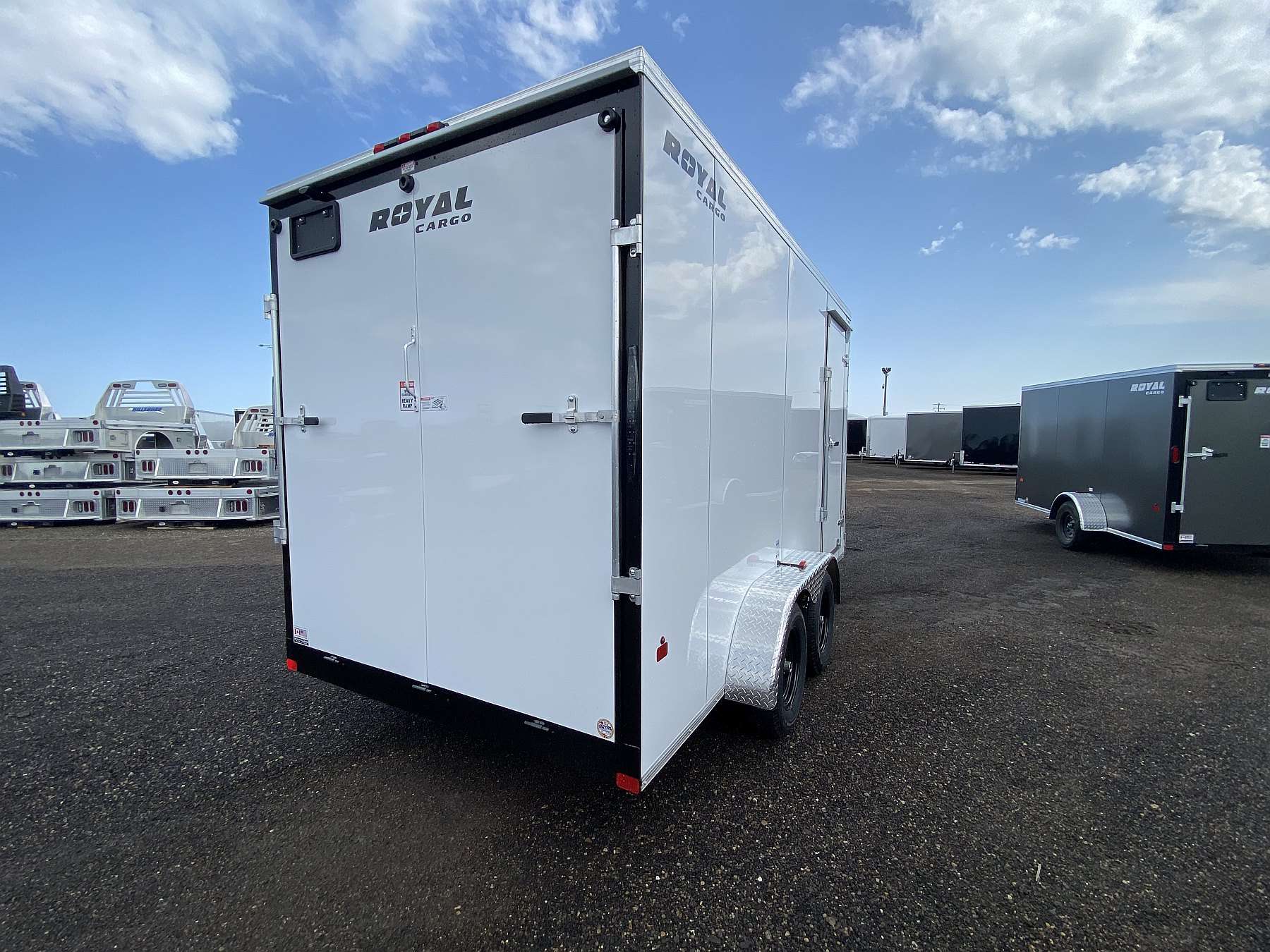 2026 Royal 7'x16' Enclosed Cargo  w/ Ramp Door
