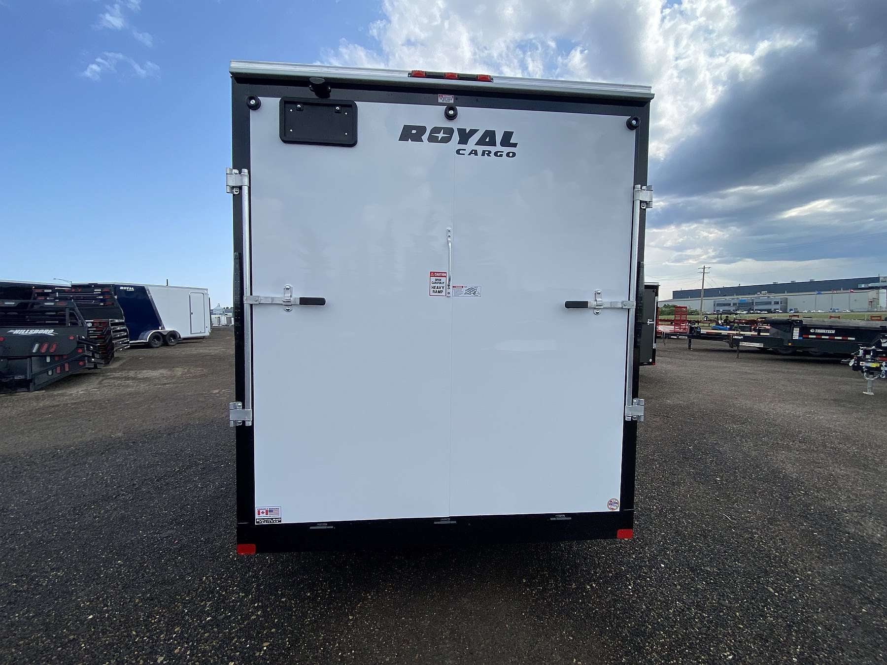 2026 Royal 7'x16' Enclosed Cargo  w/ Ramp Door