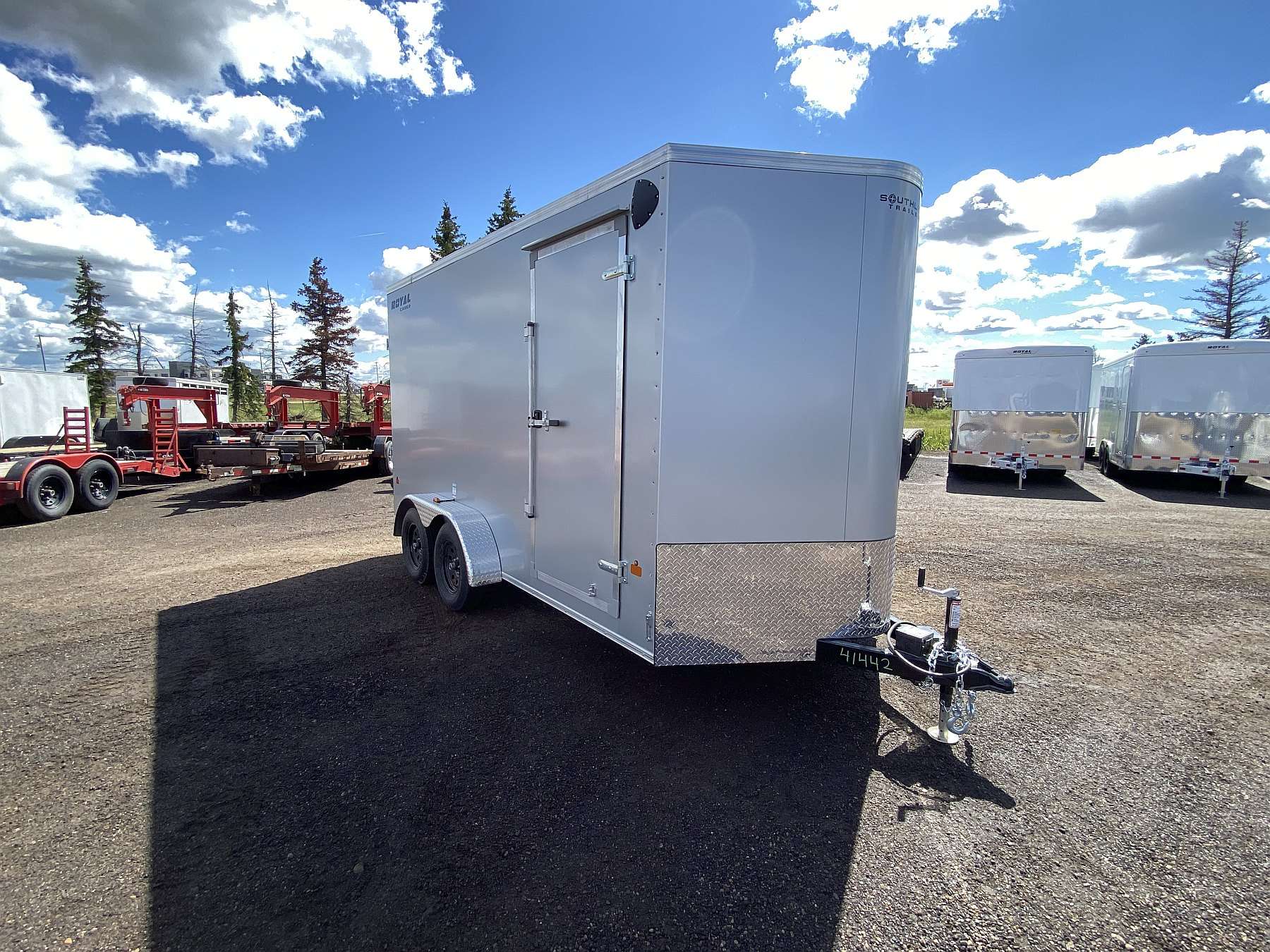 2026 Royal 7'x16' Enclosed Cargo  w/ Ramp Door