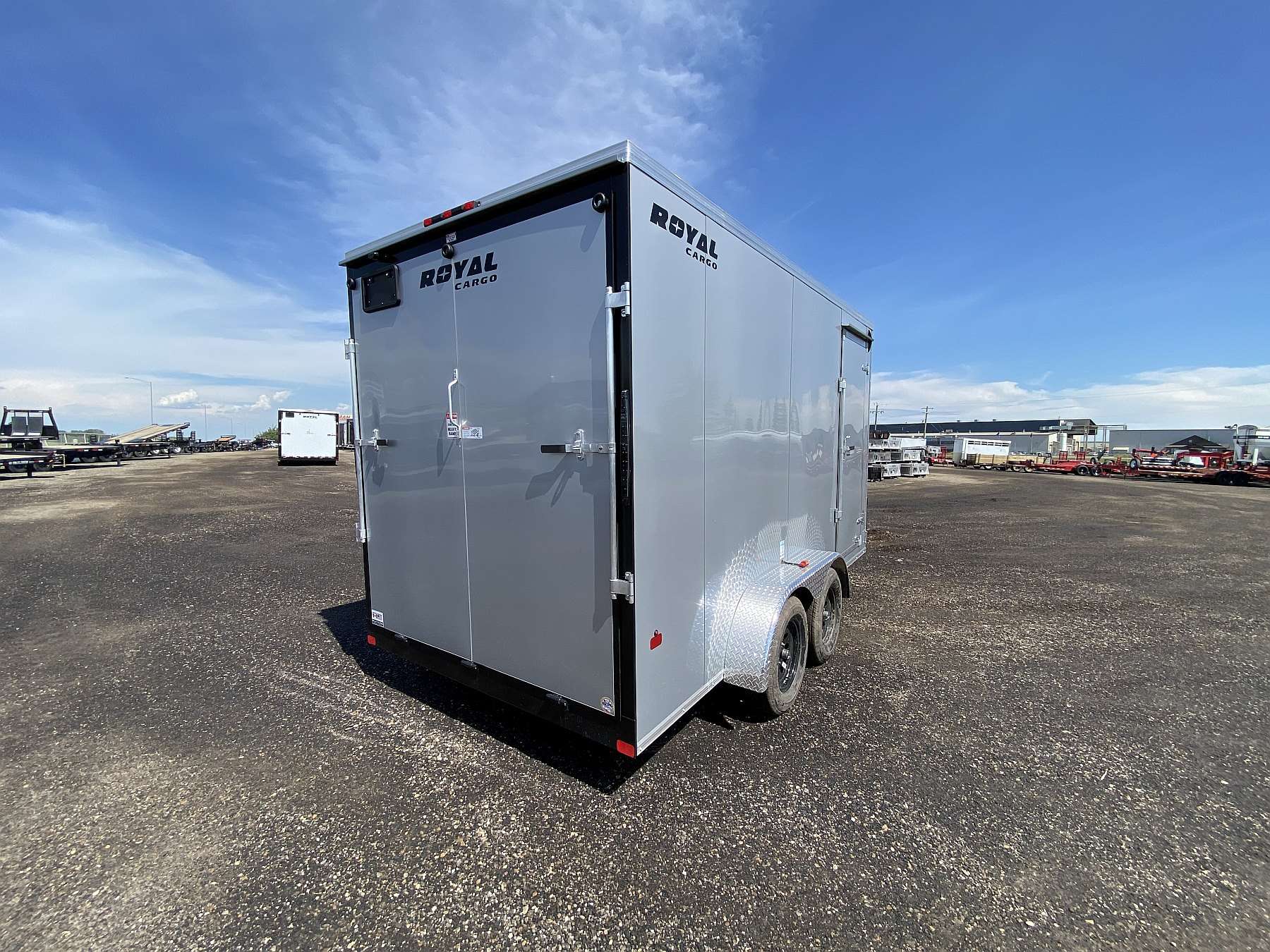 2026 Royal 7'x16' Enclosed Cargo w/ Ramp Door