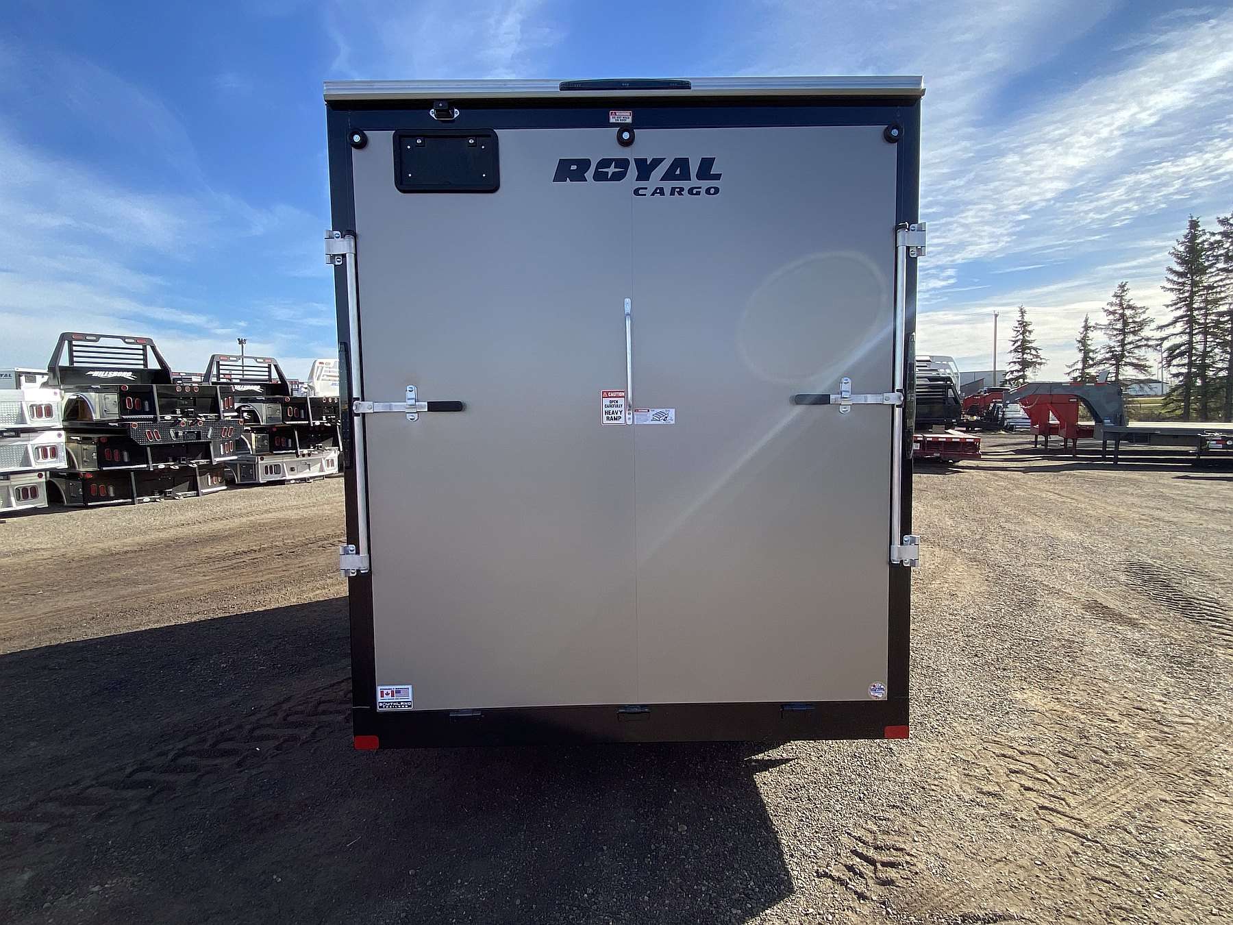 2026 Royal 7'x16' Enclosed Cargo w/ Ramp Door