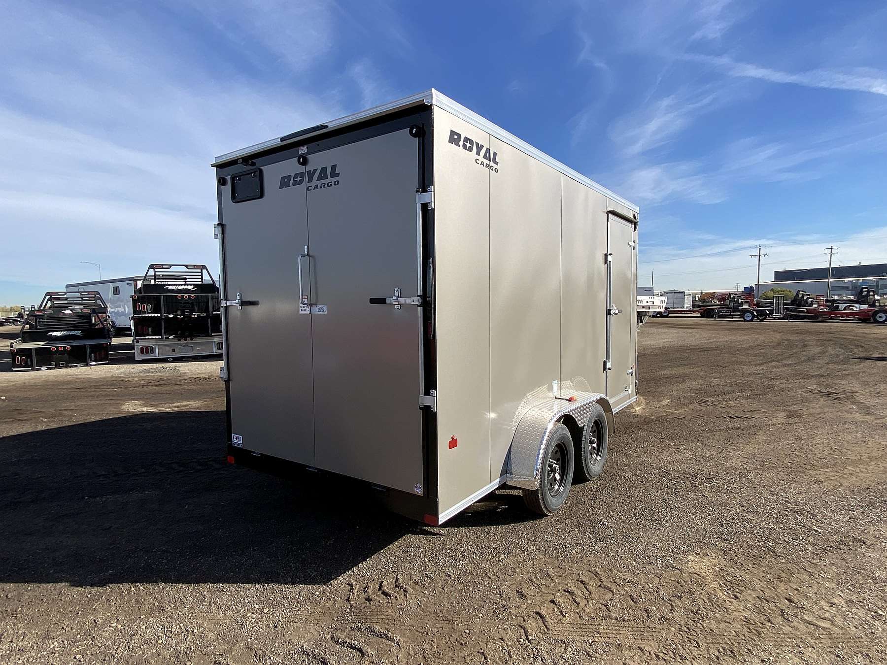 2026 Royal 7'x16' Enclosed Cargo w/ Ramp Door