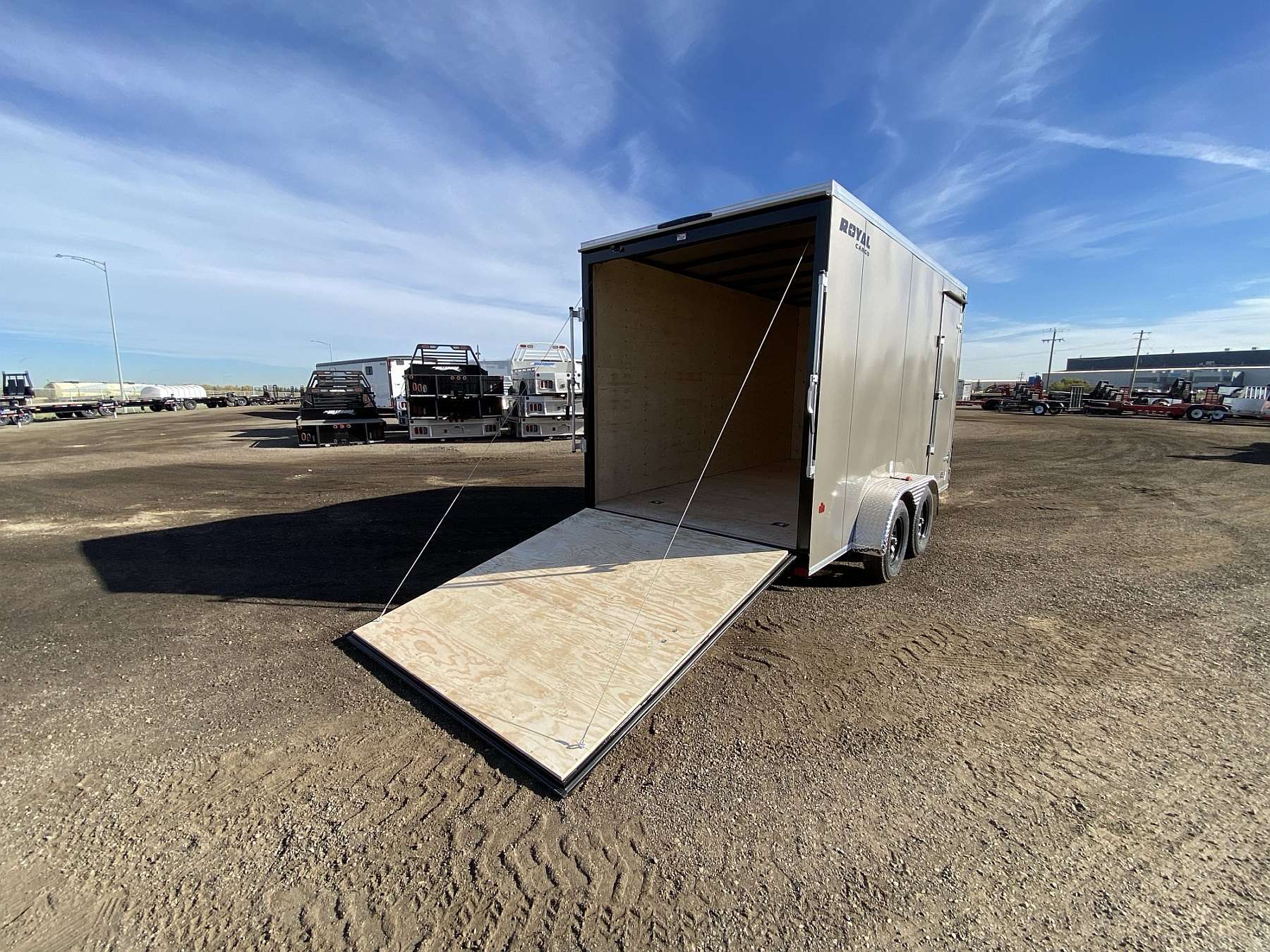 2026 Royal 7'x16' Enclosed Cargo w/ Ramp Door