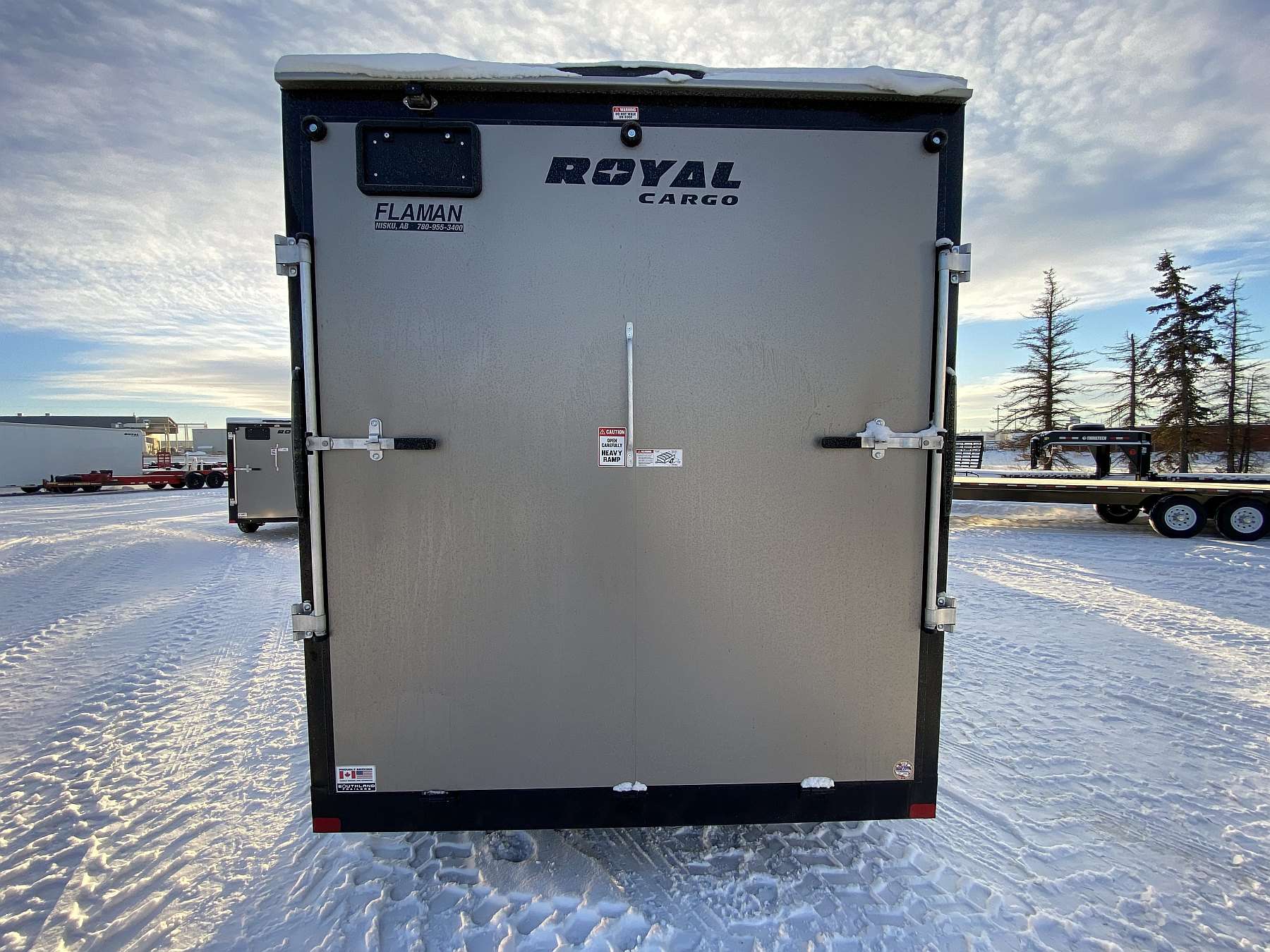 2026 Royal 7'x16' Enclosed Cargo w/ Ramp Door