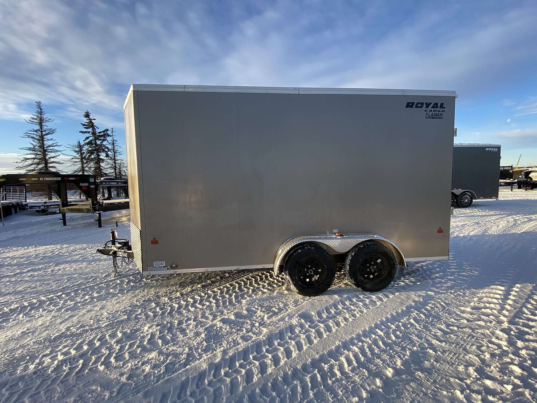 2026 Royal 7'x16' Enclosed Cargo w/ Ramp Door