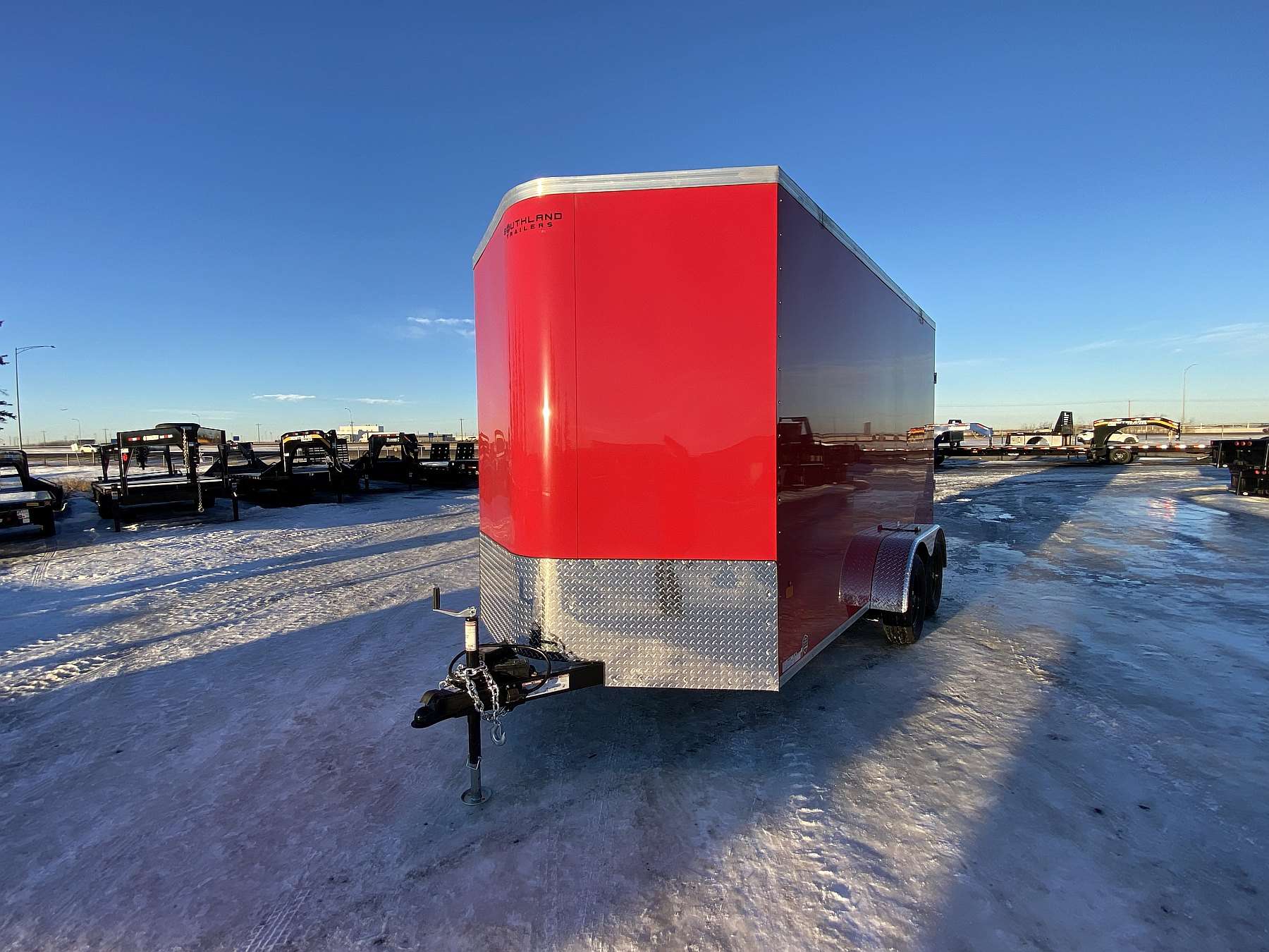 2026 Royal 7'x16' Enclosed Cargo w/ Ramp Door