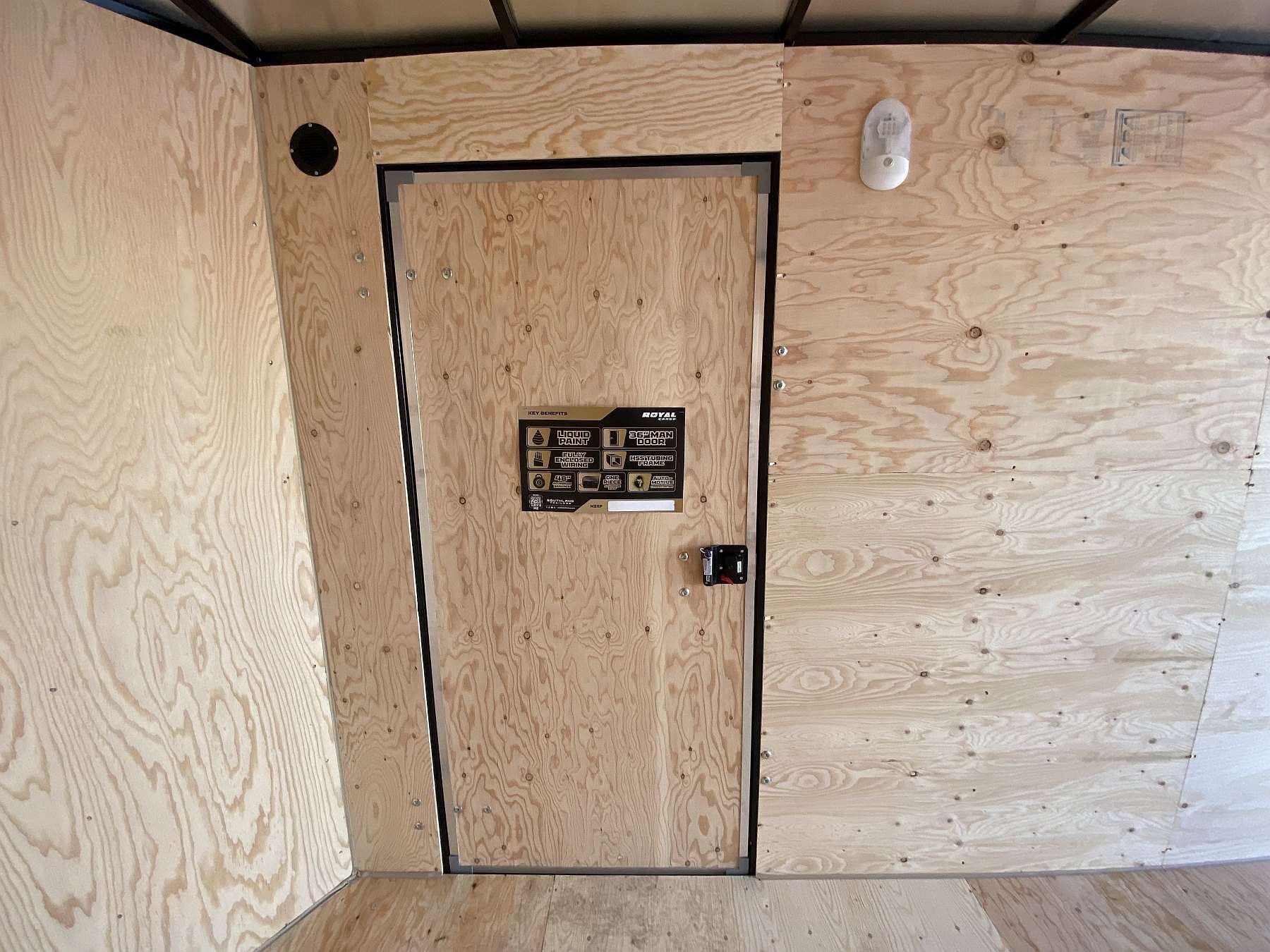 2026 Royal 7'x16' Enclosed Cargo w/ Ramp Door