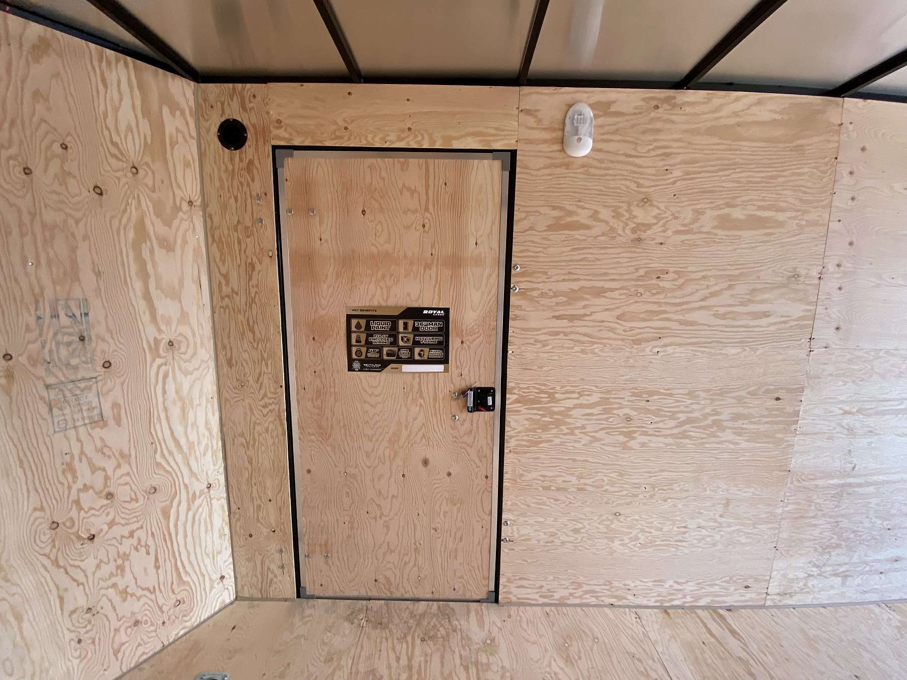 2026 Royal 7'x16' Enclosed Cargo w/ Ramp Door