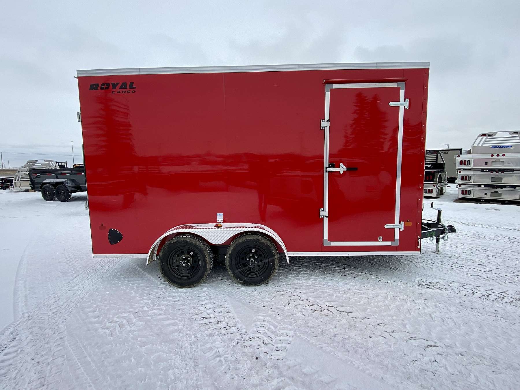 2026 Royal 7'x16' Enclosed Cargo w/ Ramp Door