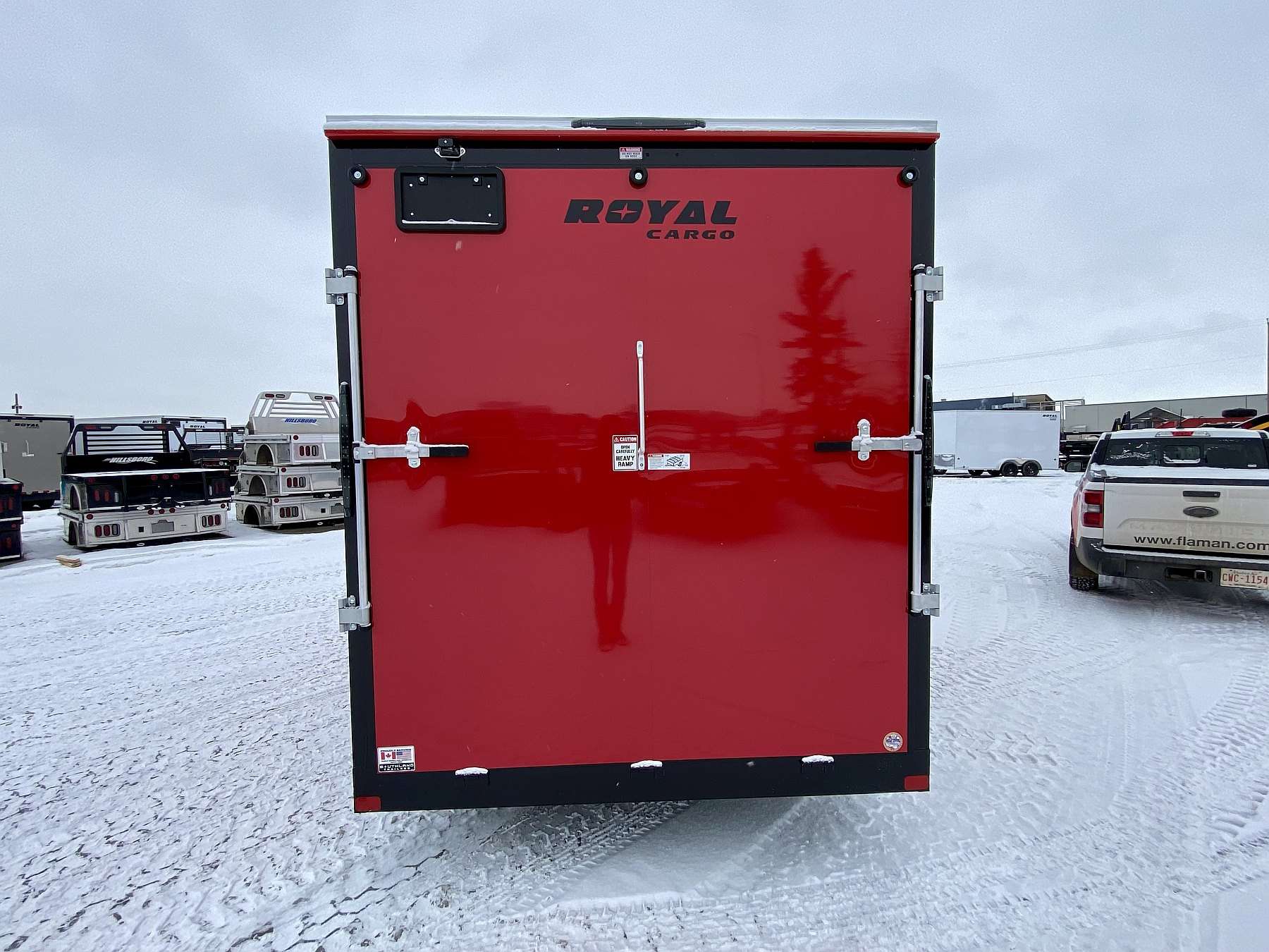2026 Royal 7'x16' Enclosed Cargo w/ Ramp Door