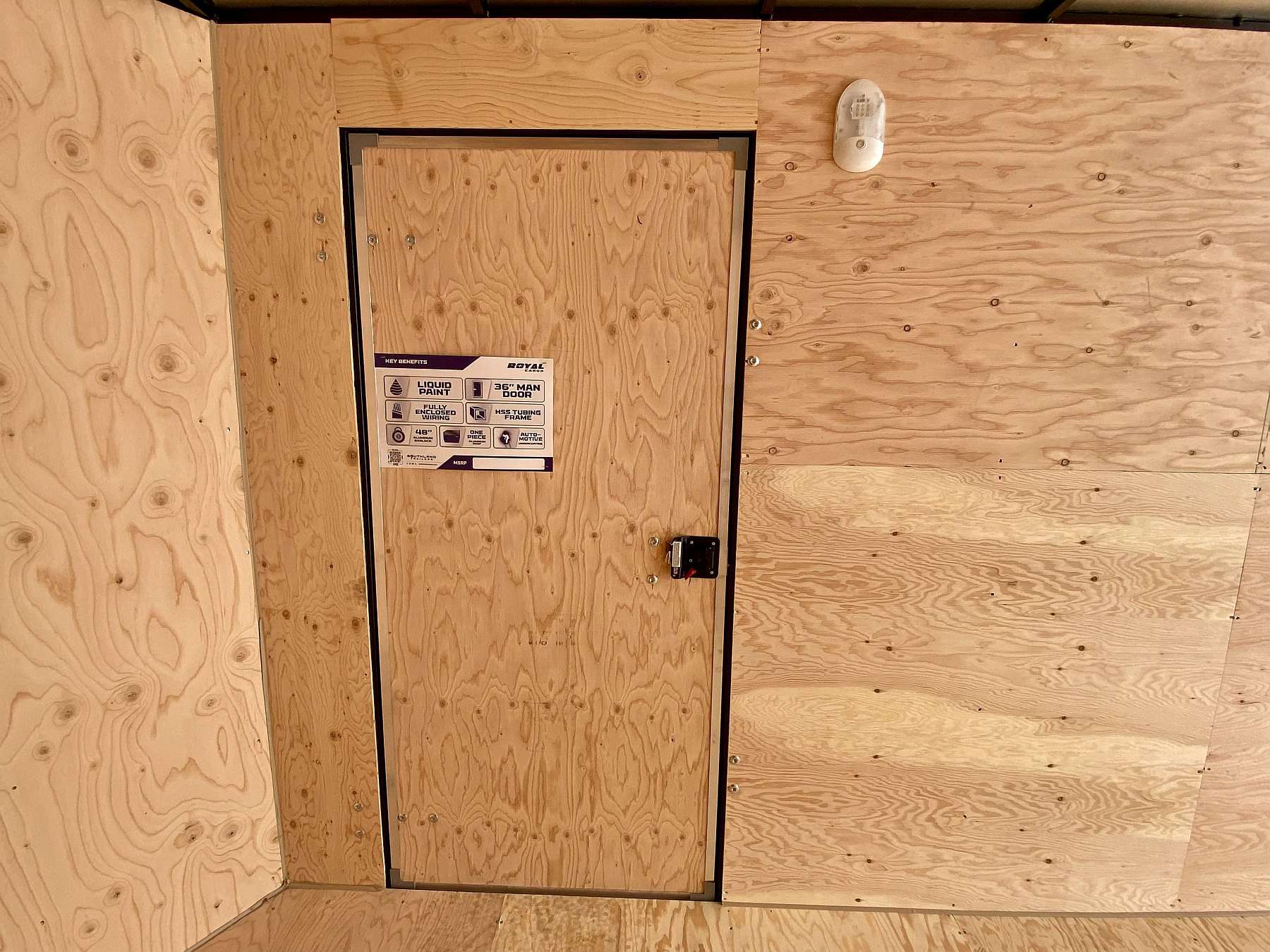 2026 Royal 7'x16' Enclosed Cargo w/ Ramp Door