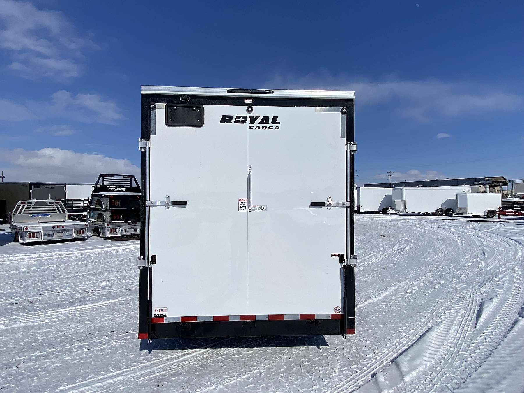 2026 Royal 7'x16' Enclosed Cargo w/ Ramp Door