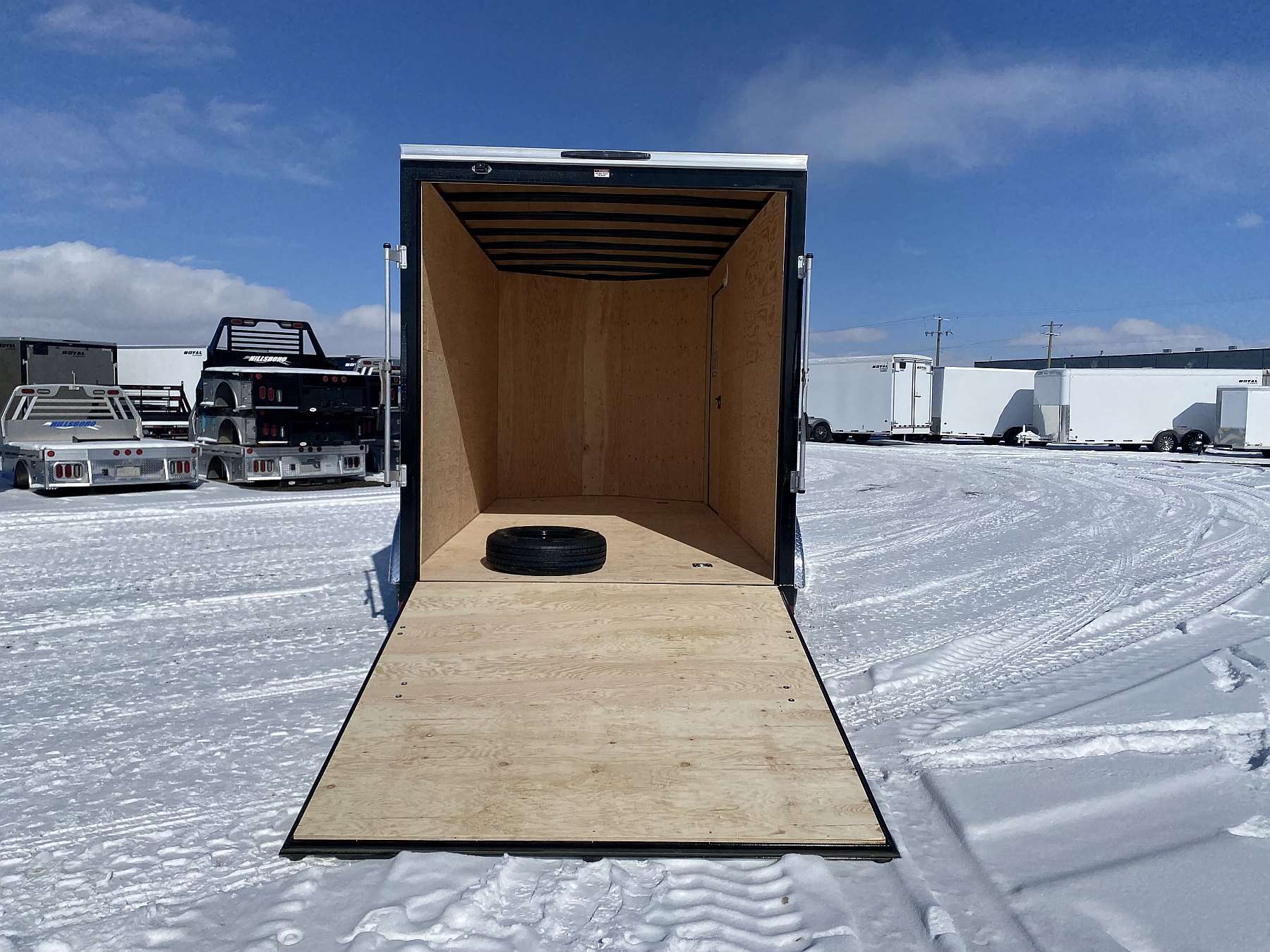 2026 Royal 7'x16' Enclosed Cargo w/ Ramp Door