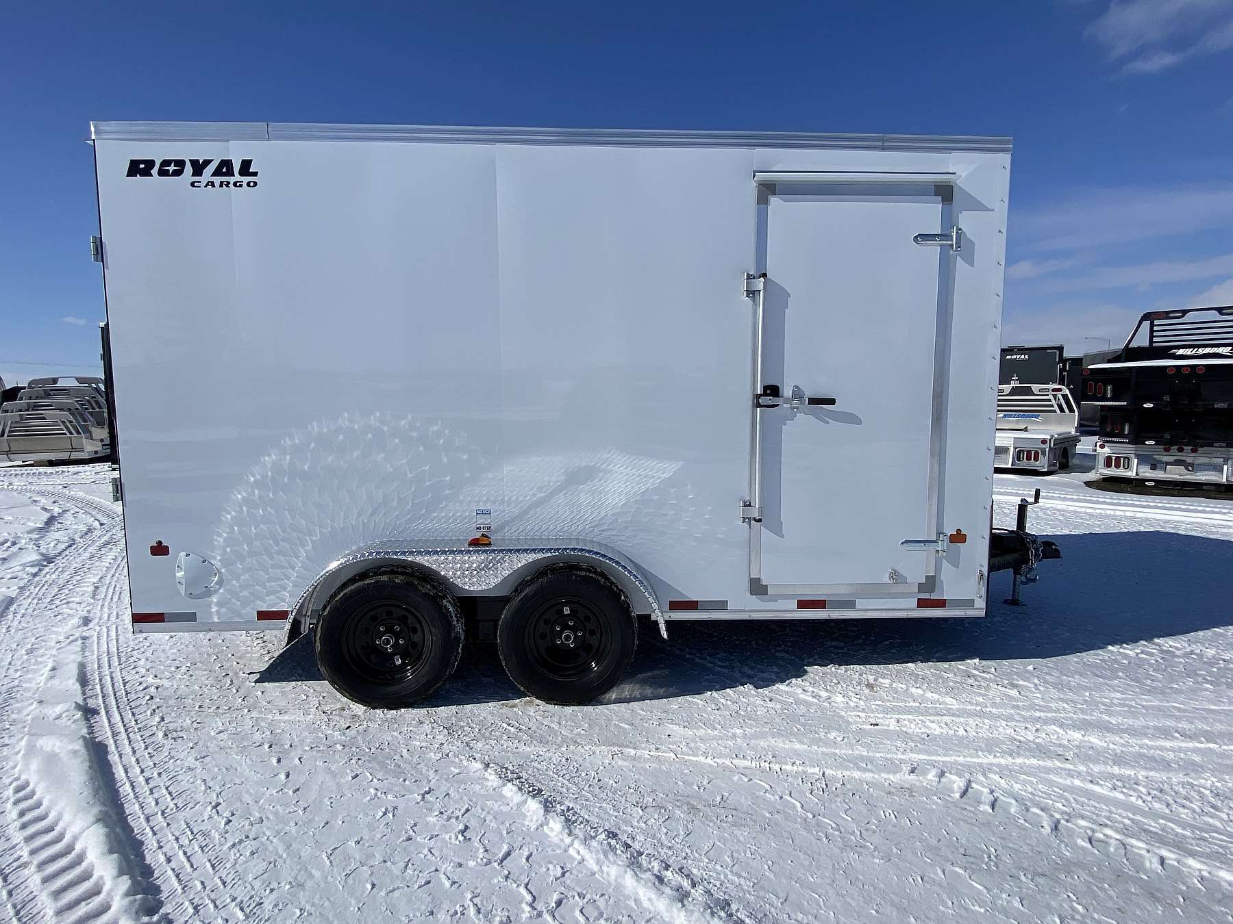 2026 Royal 7'x16' Enclosed Cargo w/ Ramp Door