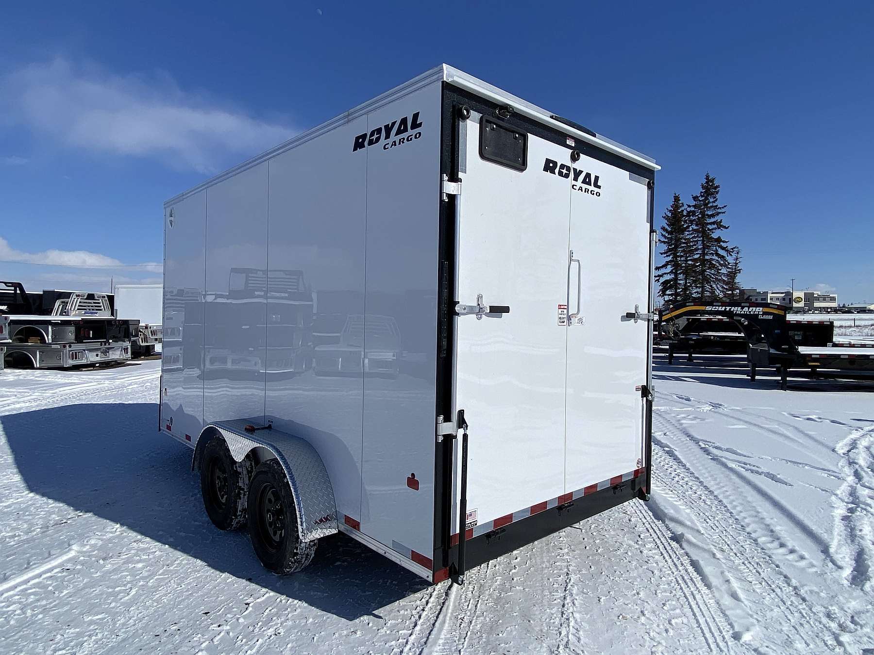 2026 Royal 7'x16' Enclosed Cargo w/ Ramp Door