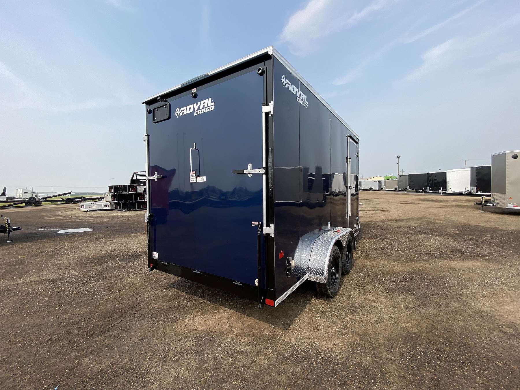 2026 Royal 7'x16' Enclosed Cargo w/ Ramp Door