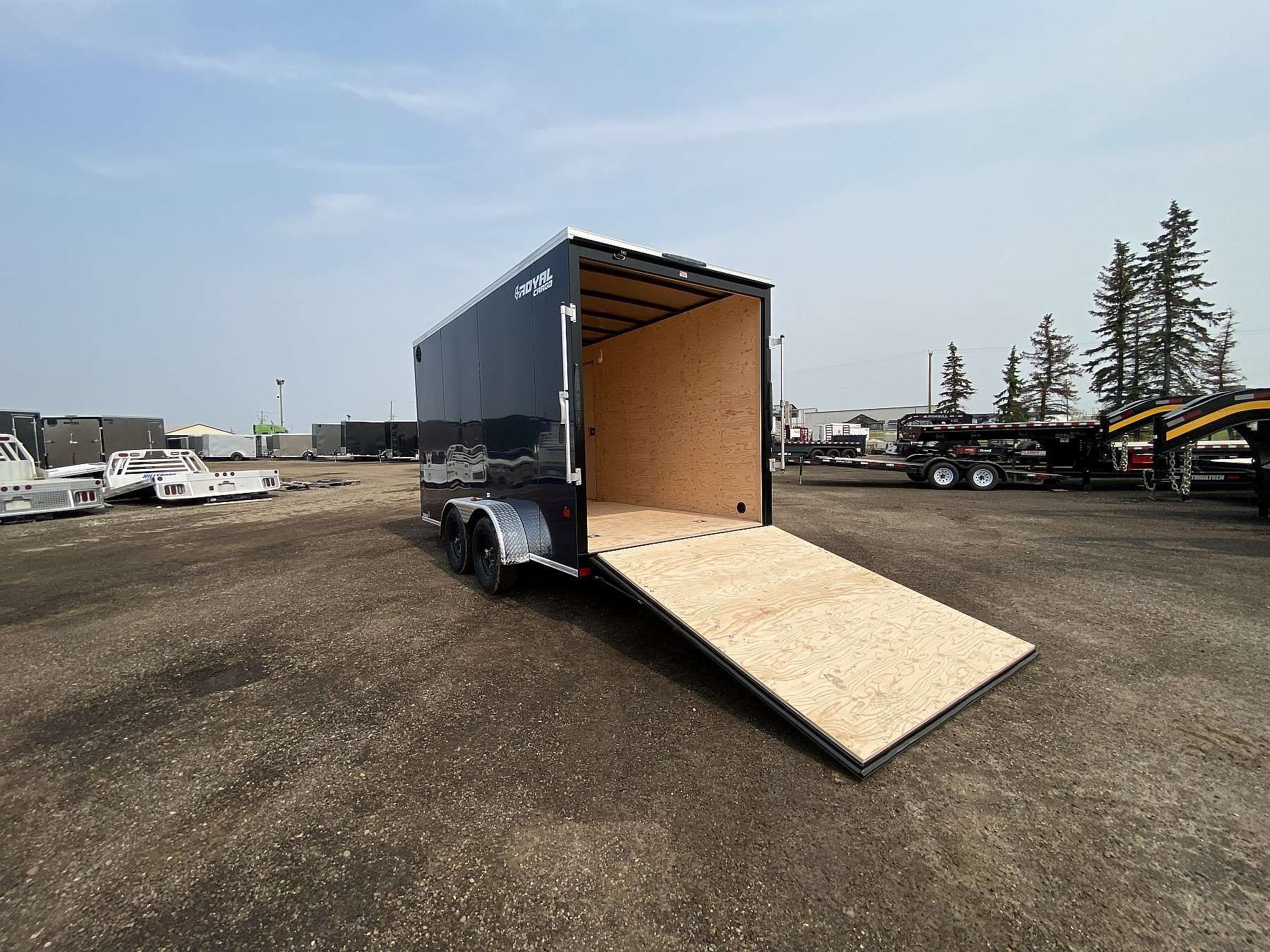 2026 Royal 7'x16' Enclosed Cargo w/ Ramp Door