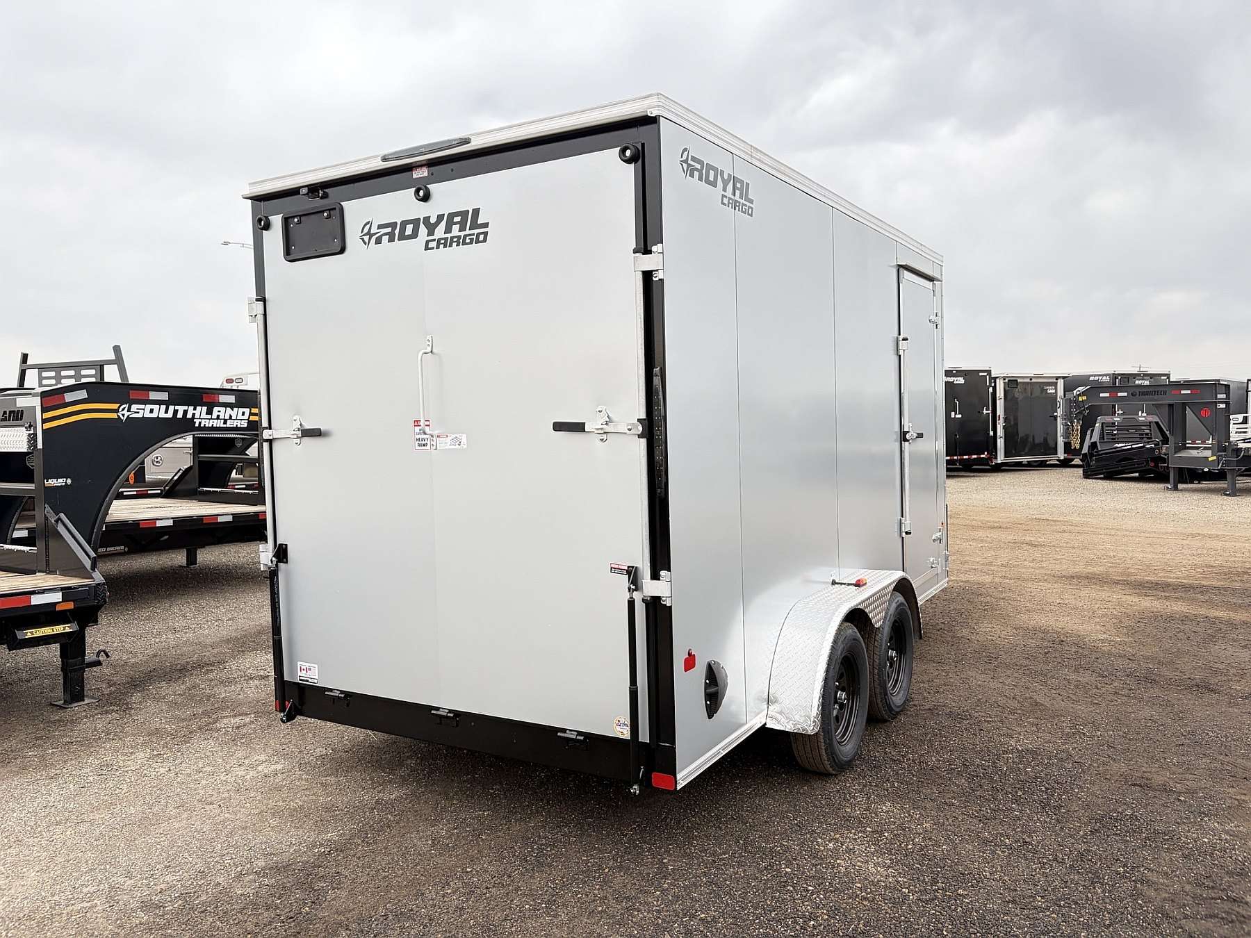 2026 Royal 7'x16' Enclosed Cargo  w/ Ramp Door