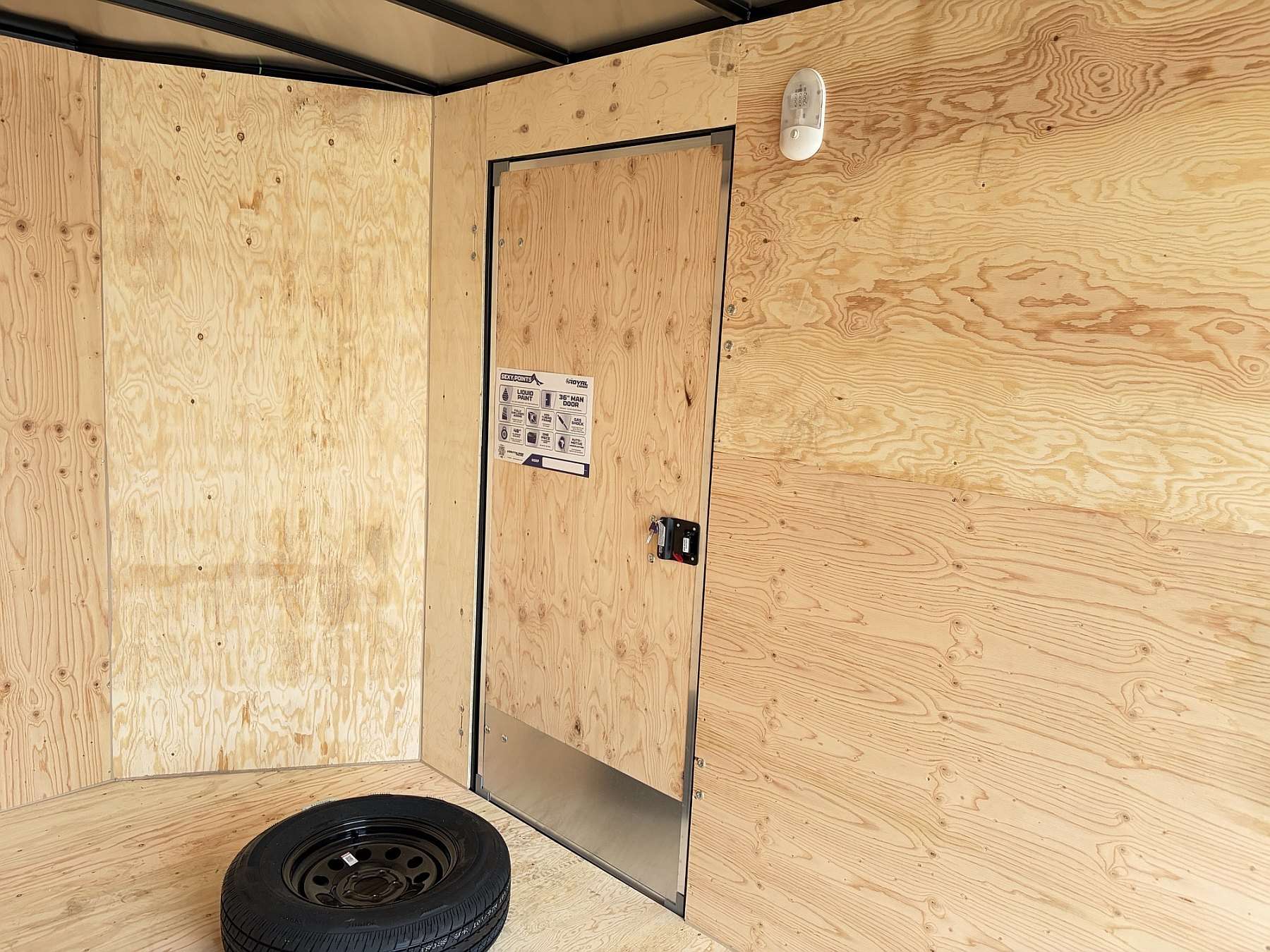 2026 Royal 7'x16' Enclosed Cargo  w/ Ramp Door