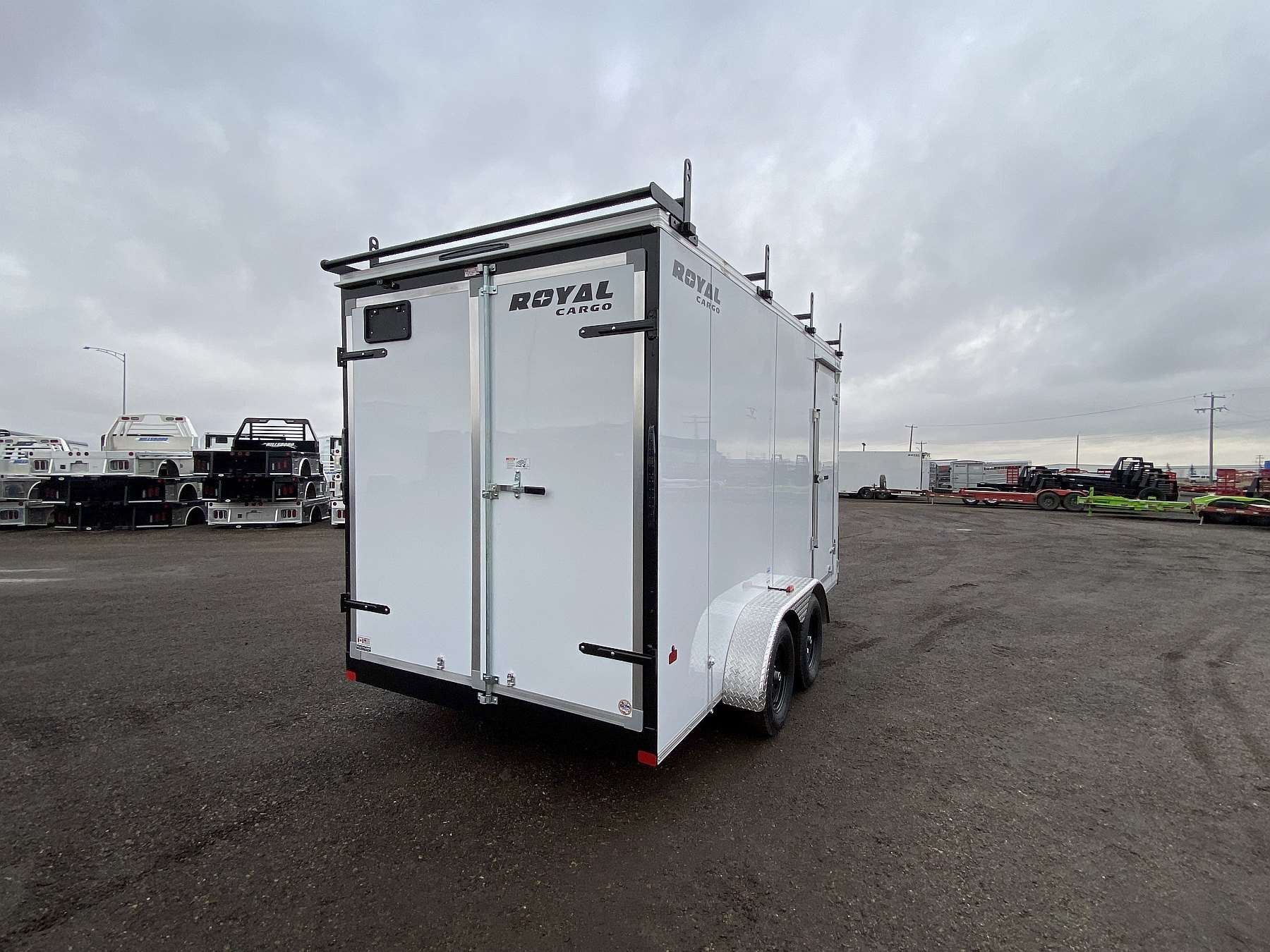 2026 Royal 7'x16' Enclosed Cargo w/ Roof Rack