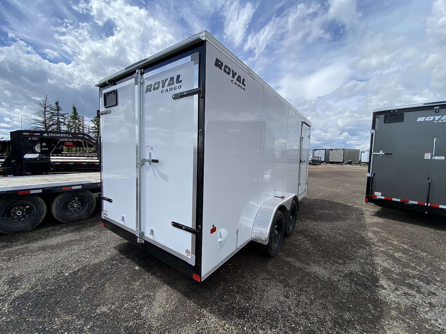 2026 Royal 7'x18' Cargo w/ 78" Interior and Barn Door