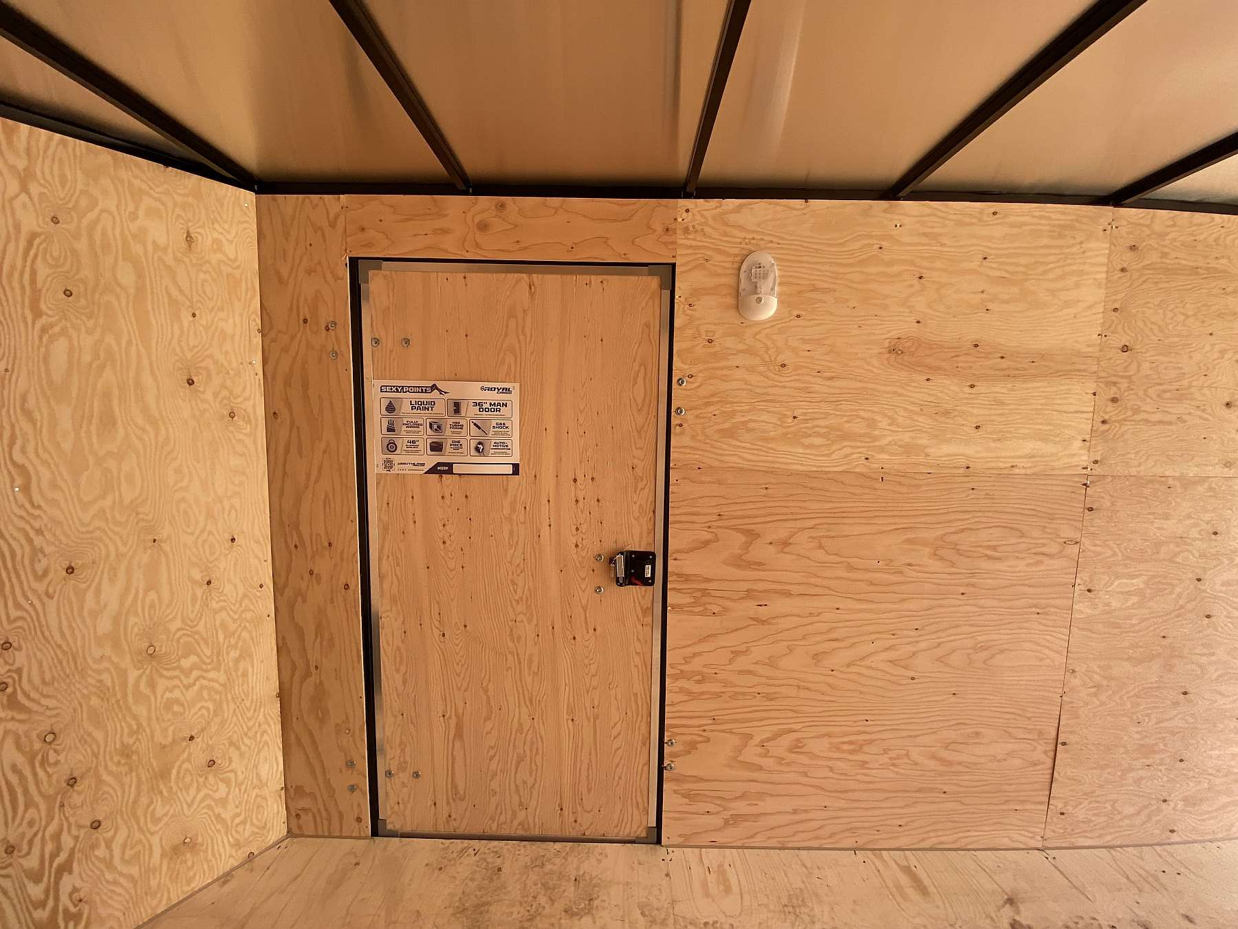 2026 Royal 7'x18' Cargo w/ 78" Interior and Barn Door