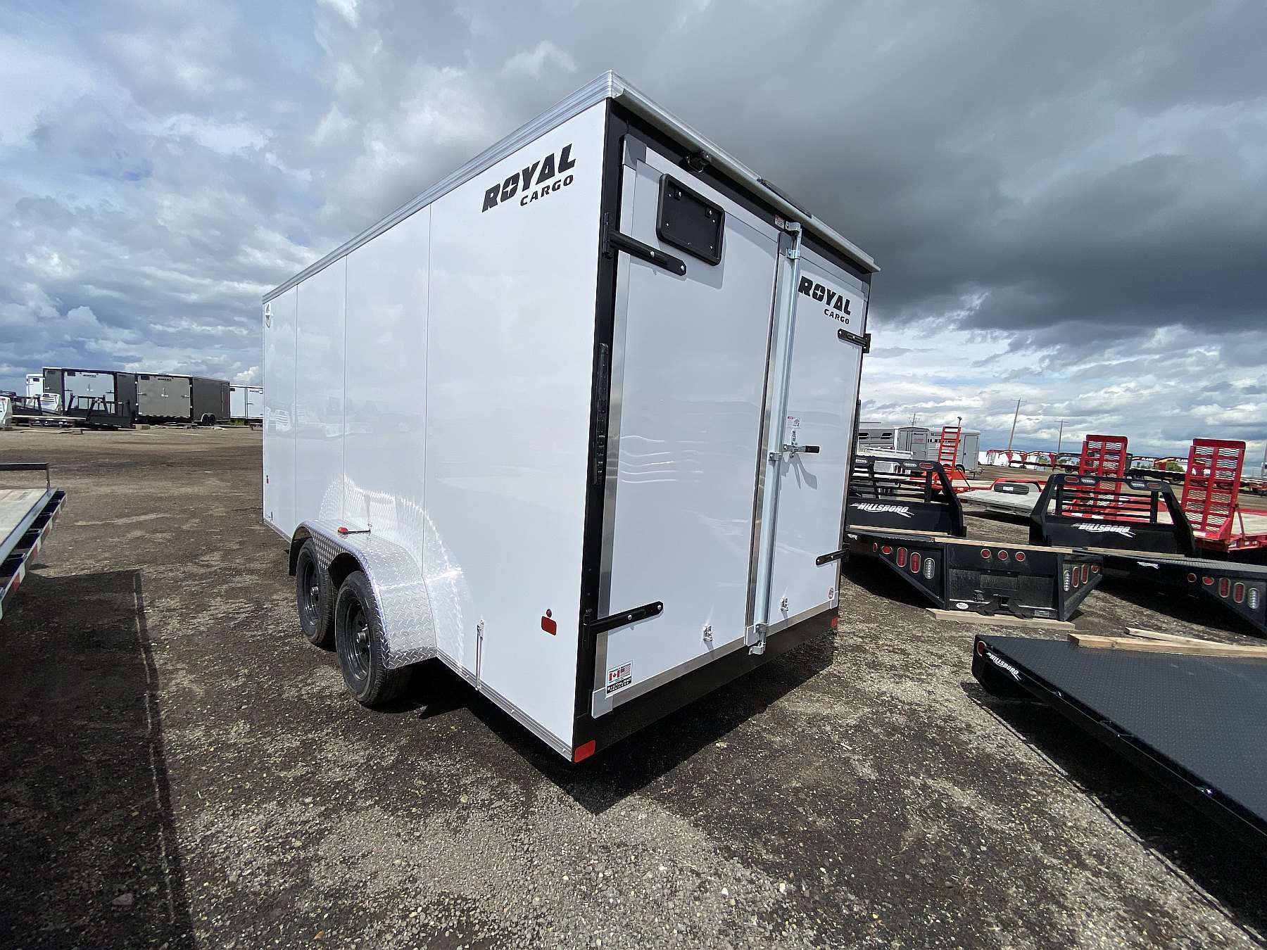 2026 Royal 7'x18' Cargo w/ 78" Interior and Barn Door