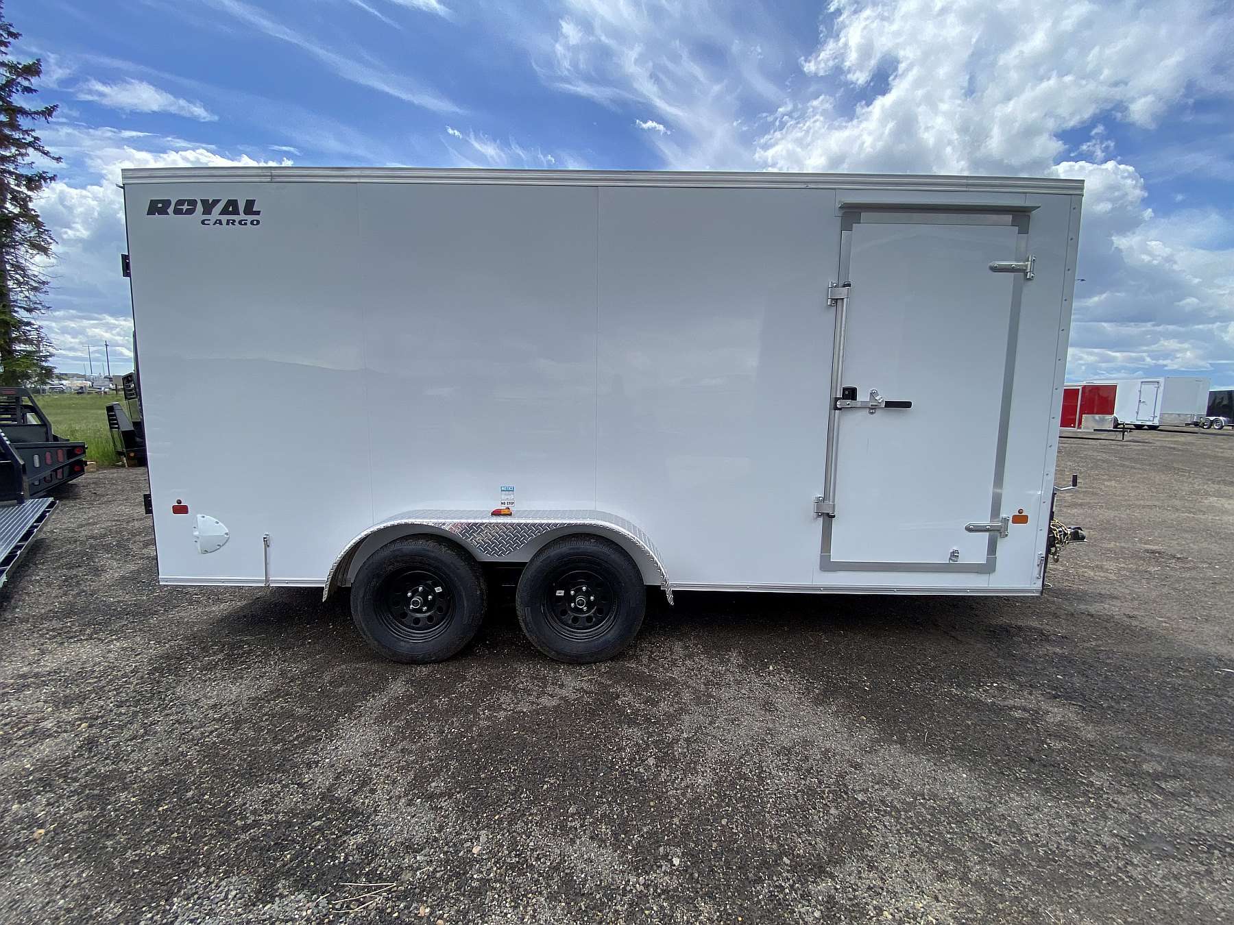 2026 Royal 7'x18' Cargo w/ 78" Interior and Barn Door