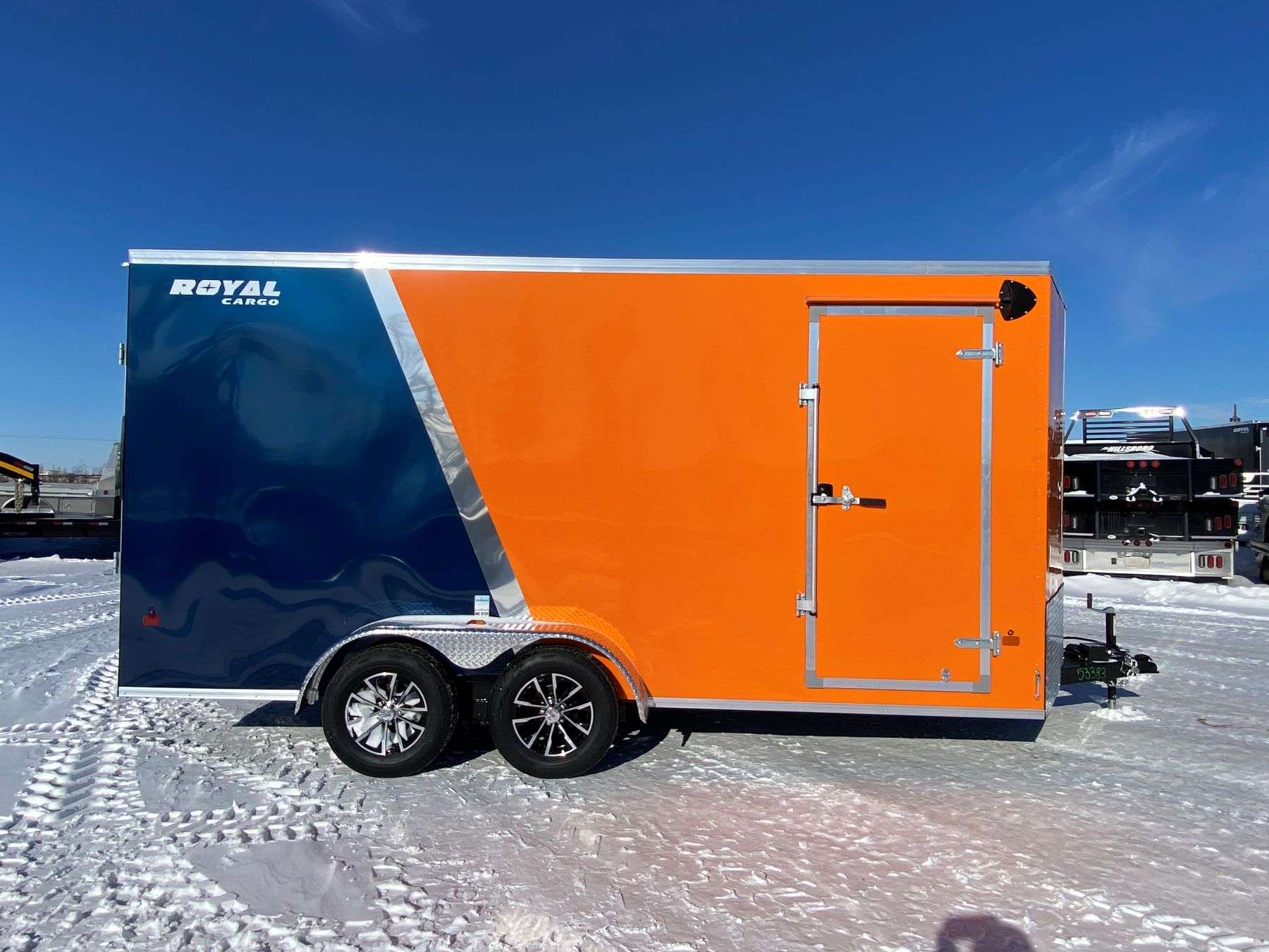 2026 Royal 7'x18' Custom Color Enclosed Cargo Trailer