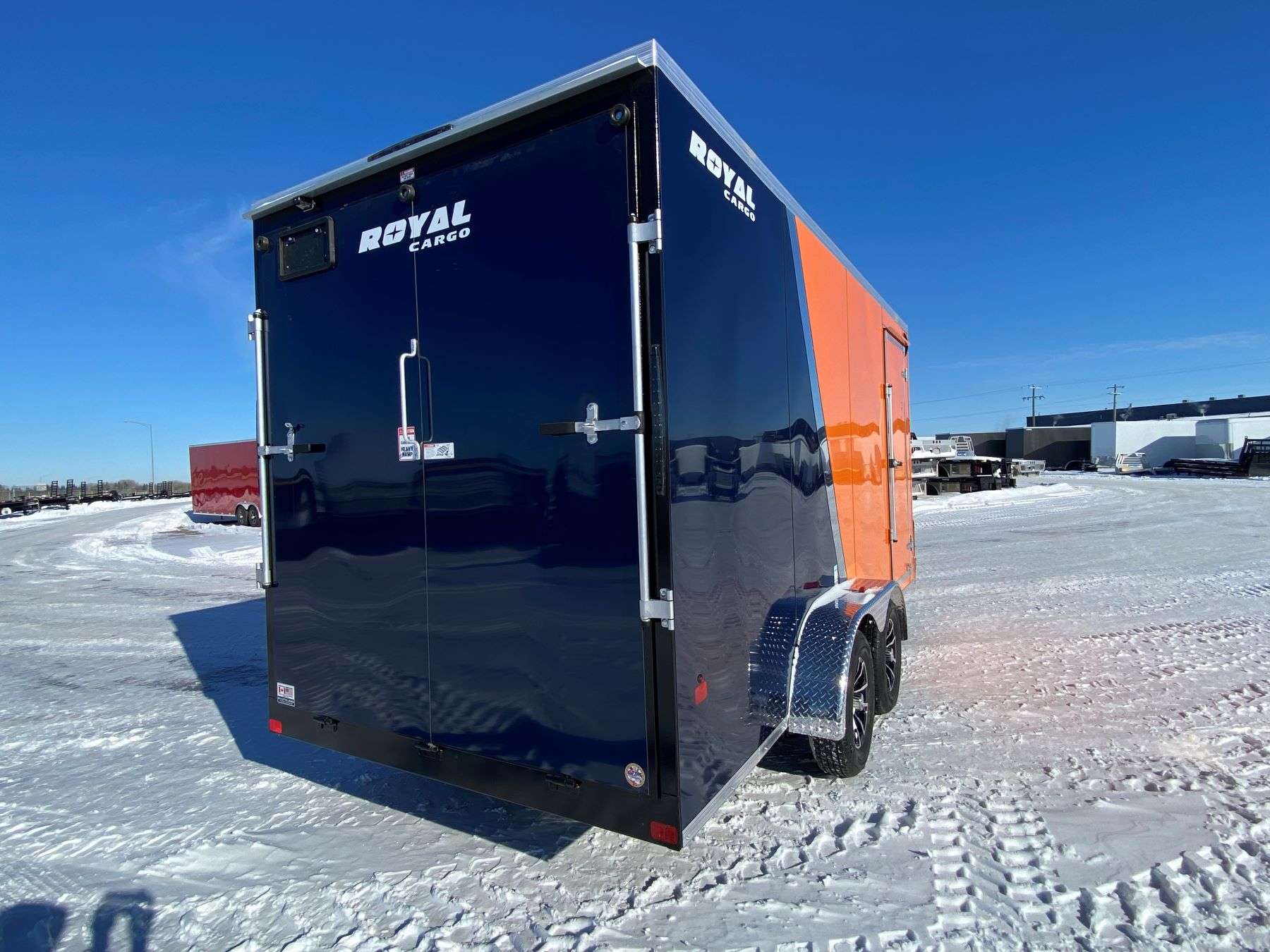 2026 Royal 7'x18' Custom Color Enclosed Cargo Trailer