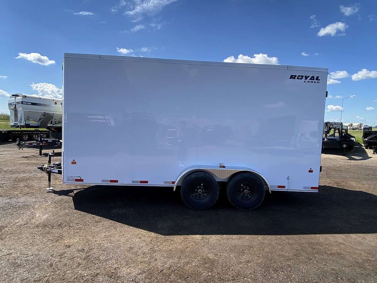 2026 Royal 7'x18' Enclosed Cargo Trailer w/ Axle Upgrade