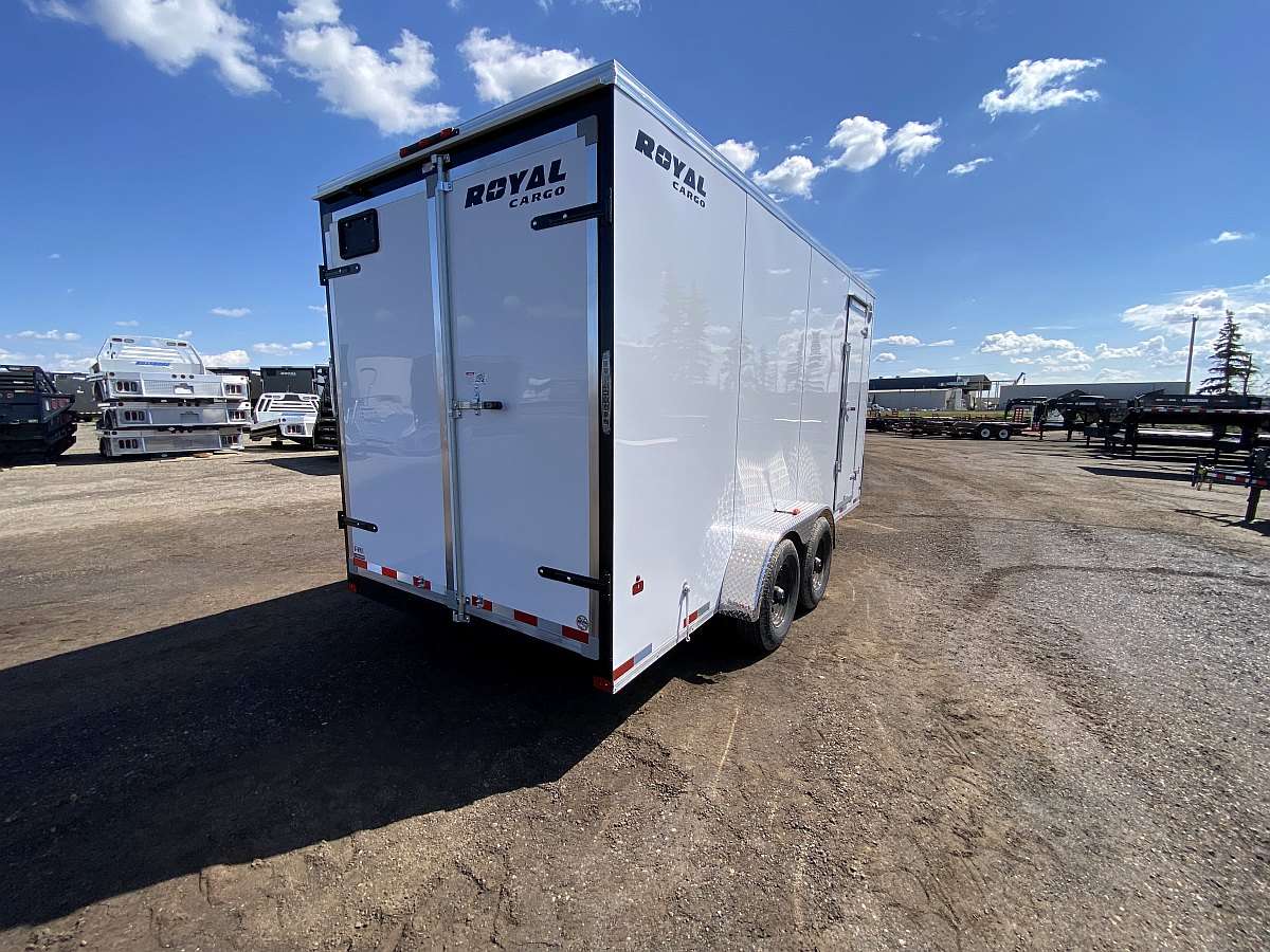 2026 Royal 7'x18' Enclosed Cargo Trailer w/ Axle Upgrade