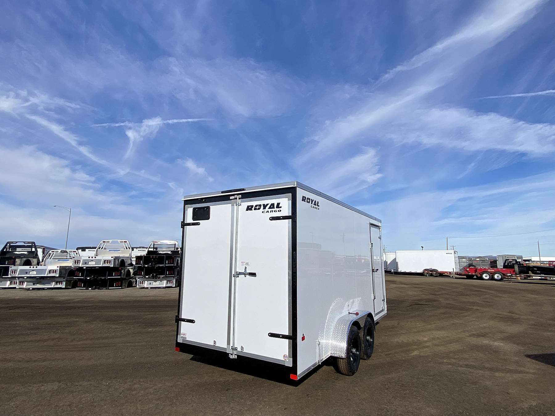 2026 Royal 7'x18' Enclosed Cargo Trailer w/ Axle Upgrade