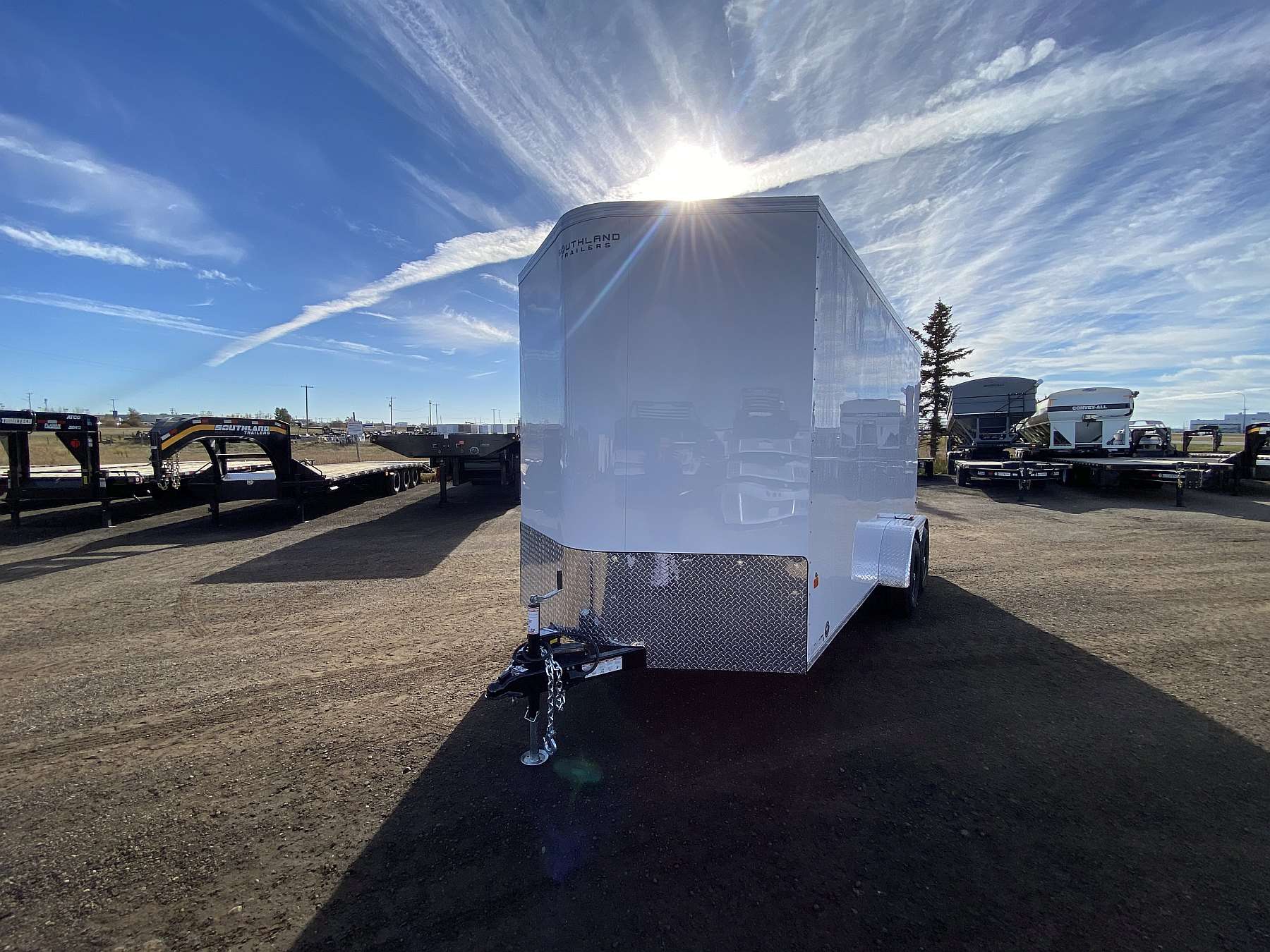 2026 Royal 7'x18' Enclosed Cargo Trailer w/ Axle Upgrade