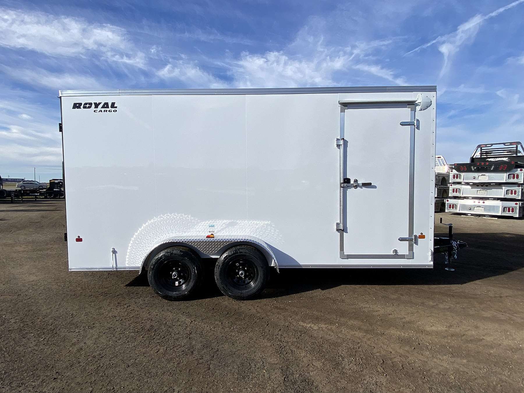 2026 Royal 7'x18' Enclosed Cargo Trailer w/ Axle Upgrade