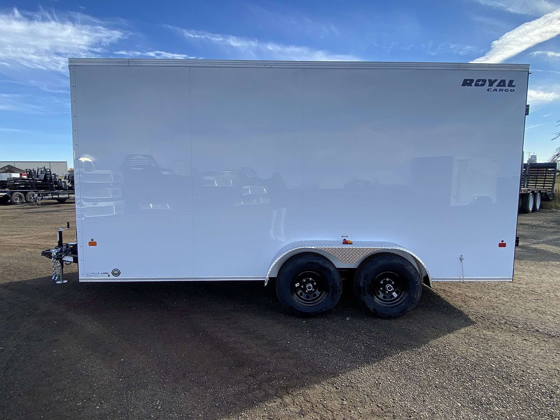 2026 Royal 7'x18' Enclosed Cargo Trailer w/ Axle Upgrade