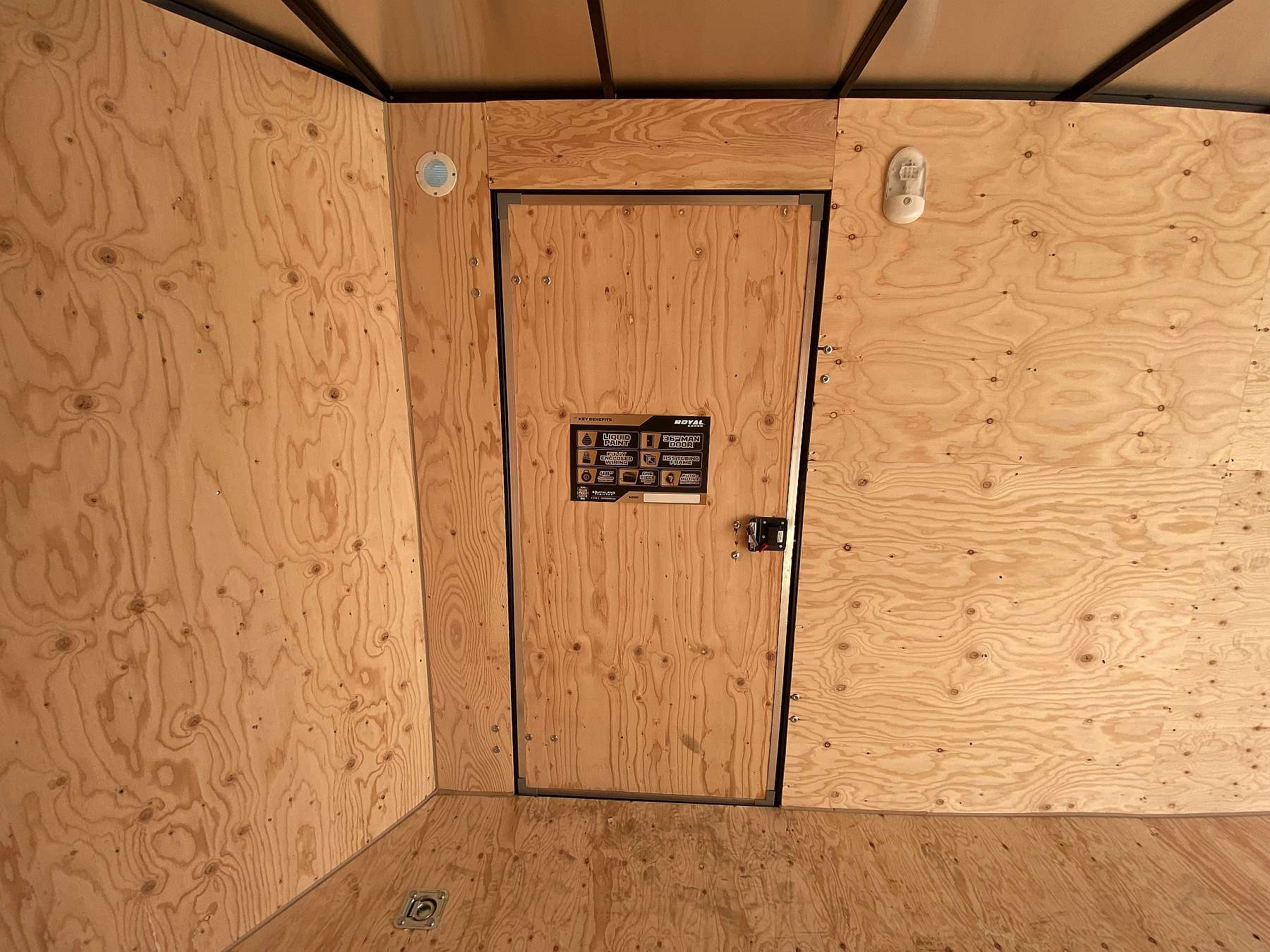 2026 Royal 7'x18' Enclosed Cargo Trailer w/ Axle Upgrade