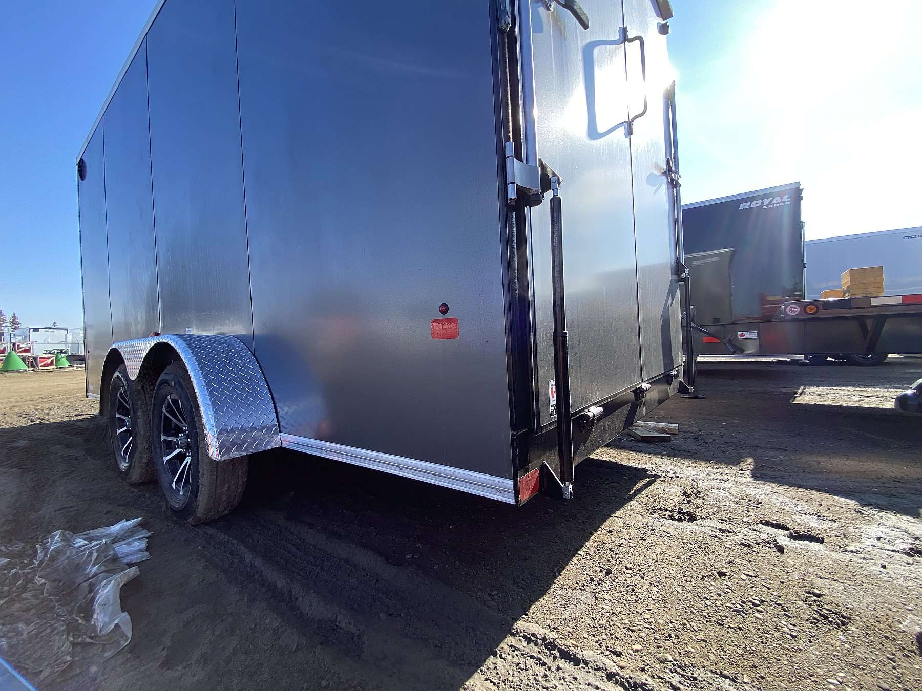 2026 Royal 7'x18' Enclosed Cargo w/ Aluminum Wheels