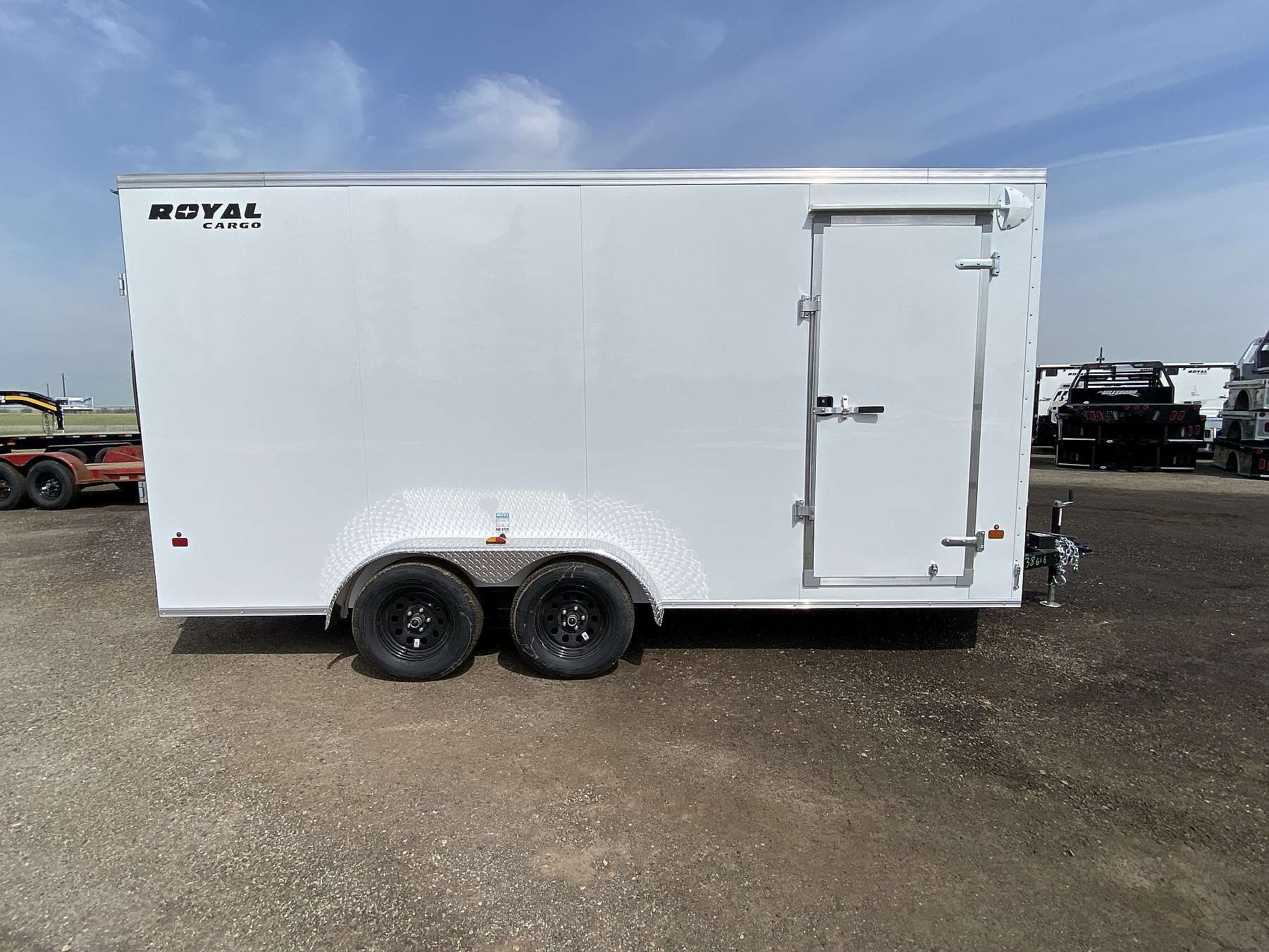 2026 Royal 7'x18' Enclosed Cargo w/ Ramp Door