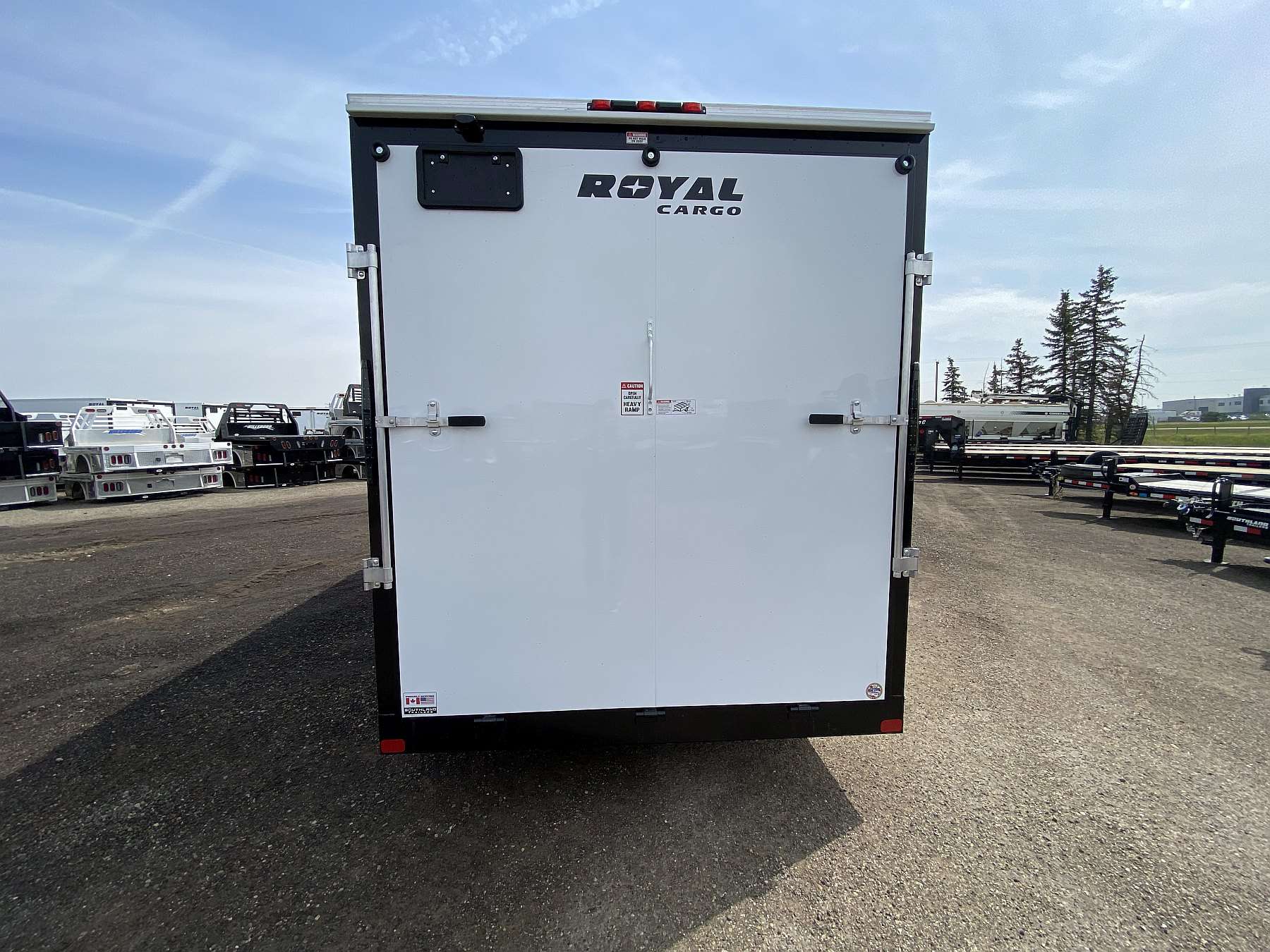 2026 Royal 7'x18' Enclosed Cargo w/ Ramp Door