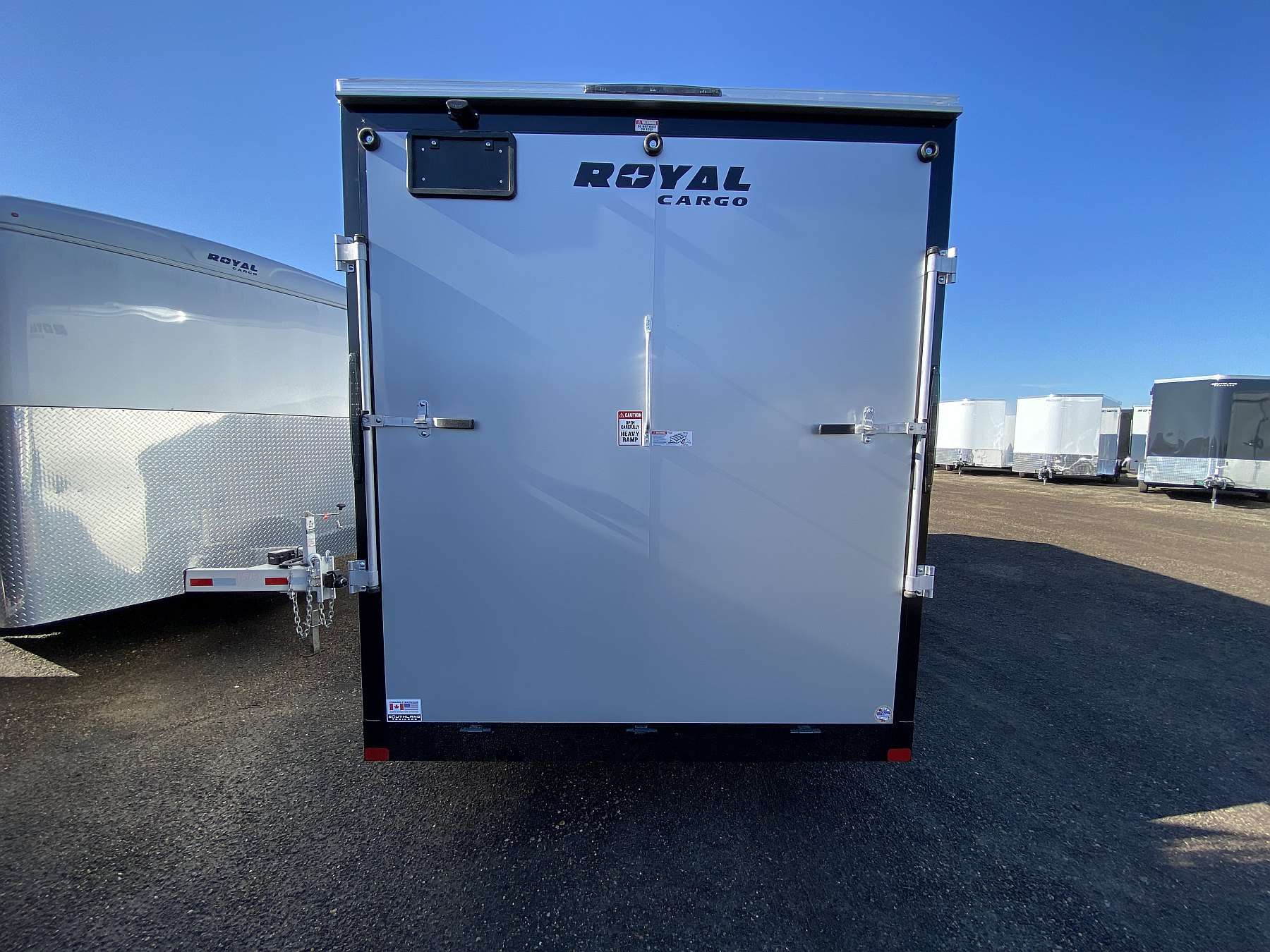 2026 Royal 7'x18' Enclosed Cargo w/ Ramp Door
