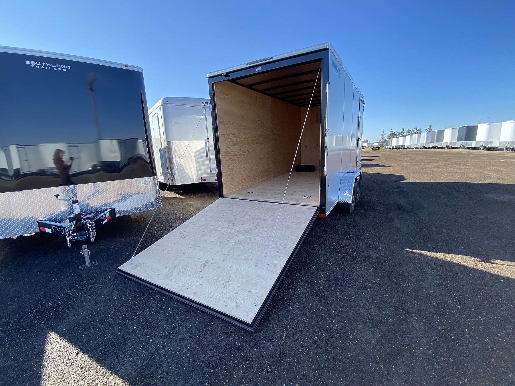 2026 Royal 7'x18' Enclosed Cargo w/ Ramp Door