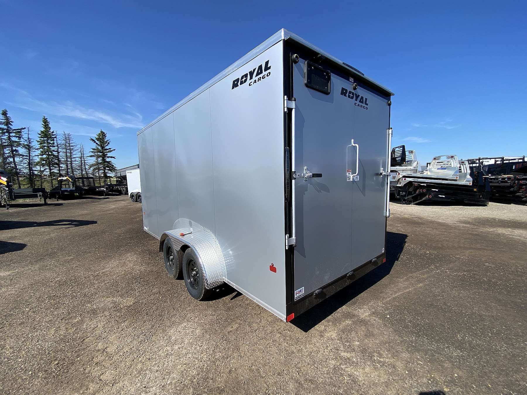 2026 Royal 7'x18' Enclosed Cargo w/ Ramp Door