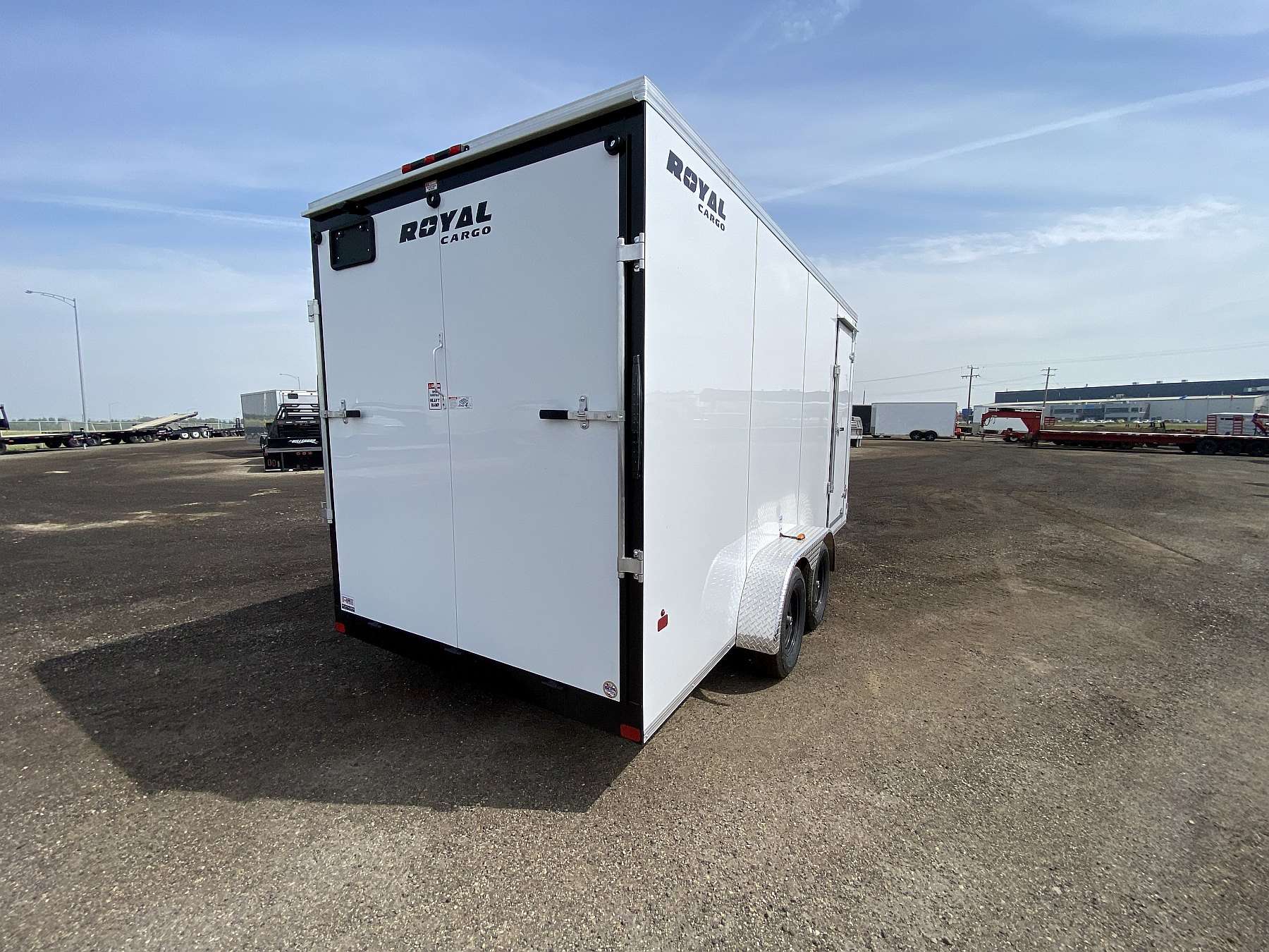 2026 Royal 7'x18' Enclosed Cargo w/ Ramp Door