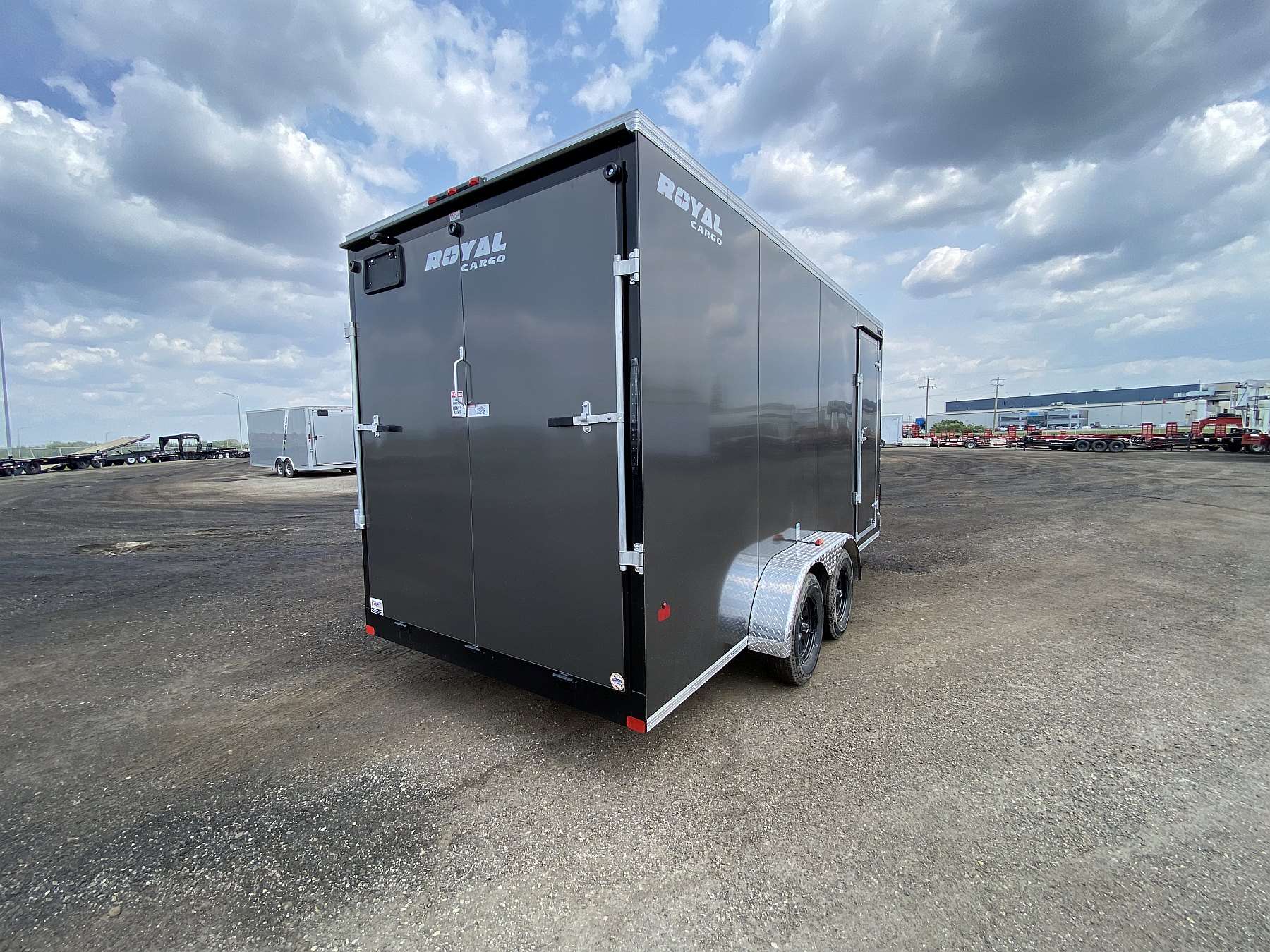 2026 Royal 7'x18' Enclosed Cargo w/ Ramp Door