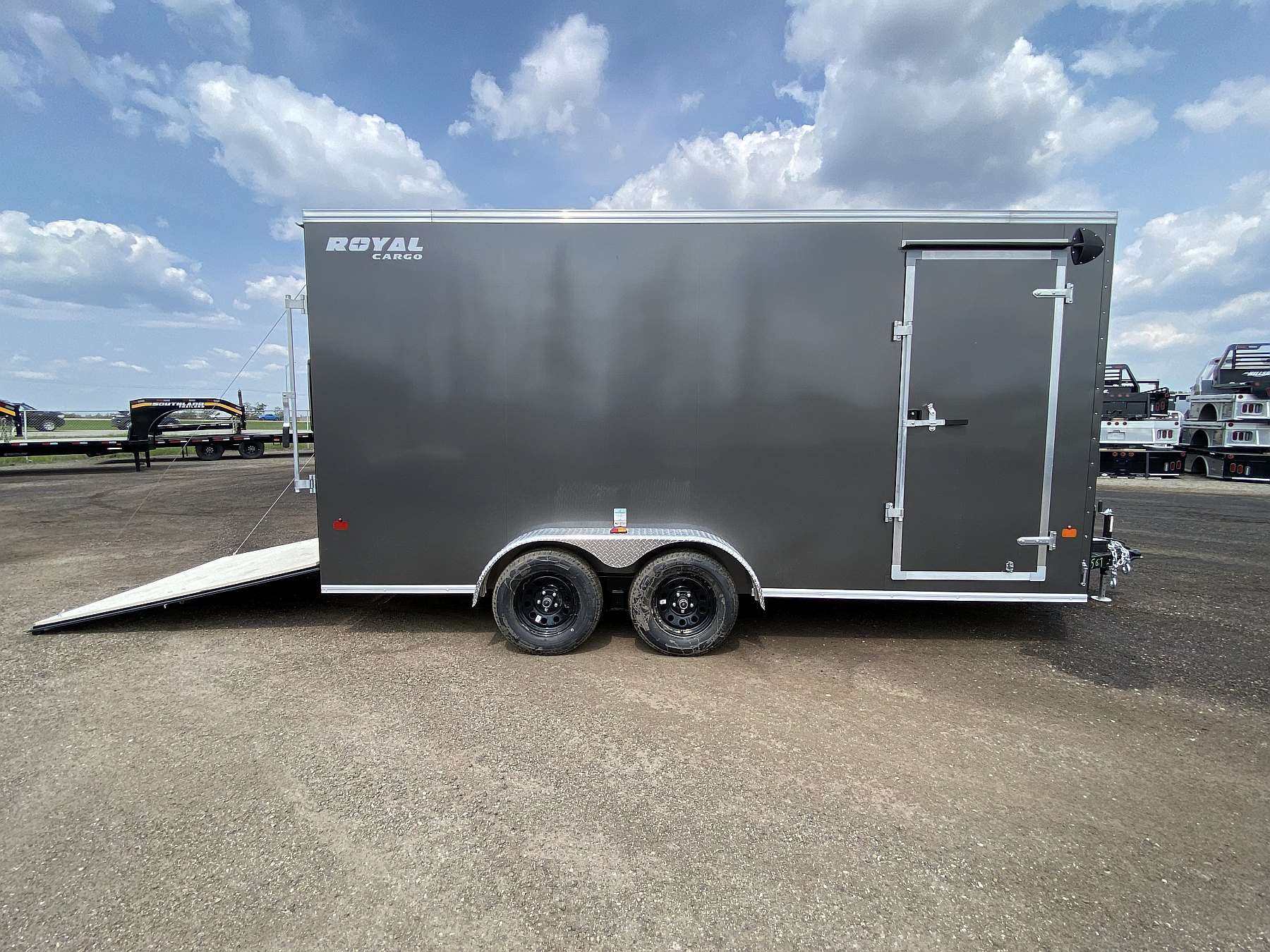 2026 Royal 7'x18' Enclosed Cargo w/ Ramp Door