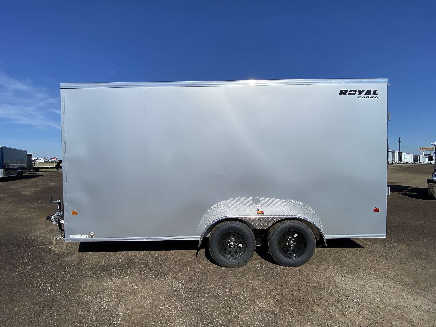 2026 Royal 7'x18' Enclosed Cargo w/ Ramp Door