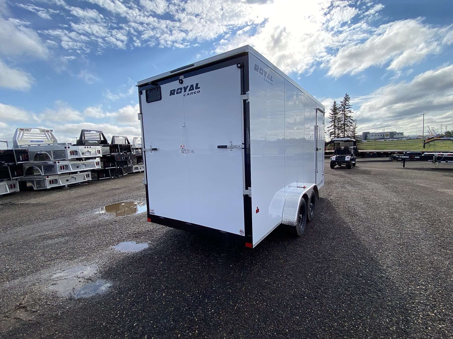 2026 Royal 7'x18' Enclosed Cargo w/ Ramp Door