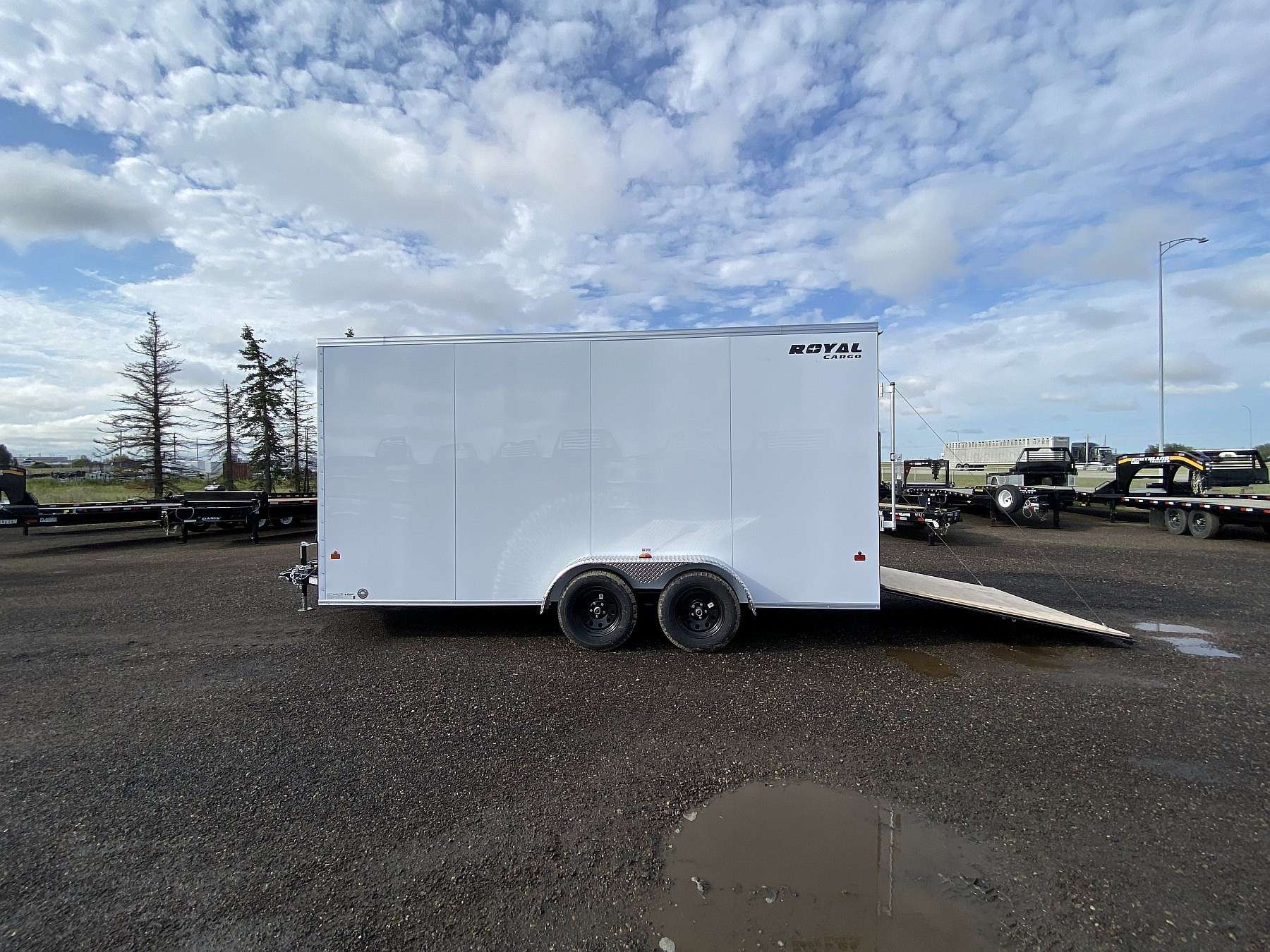 2026 Royal 7'x18' Enclosed Cargo w/ Ramp Door