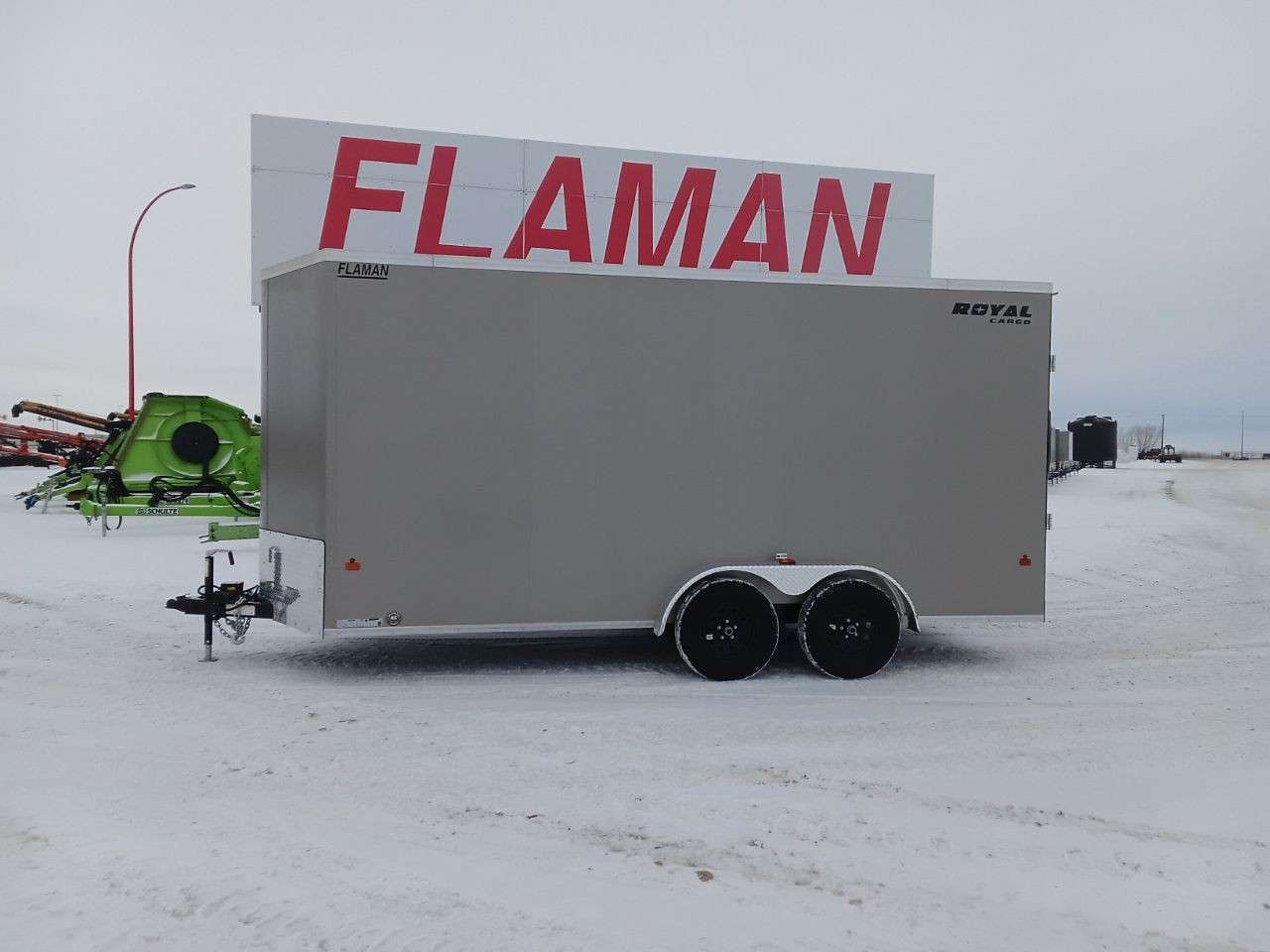 2026 Royal 7'x18' Enclosed Cargo w/ Ramp Door